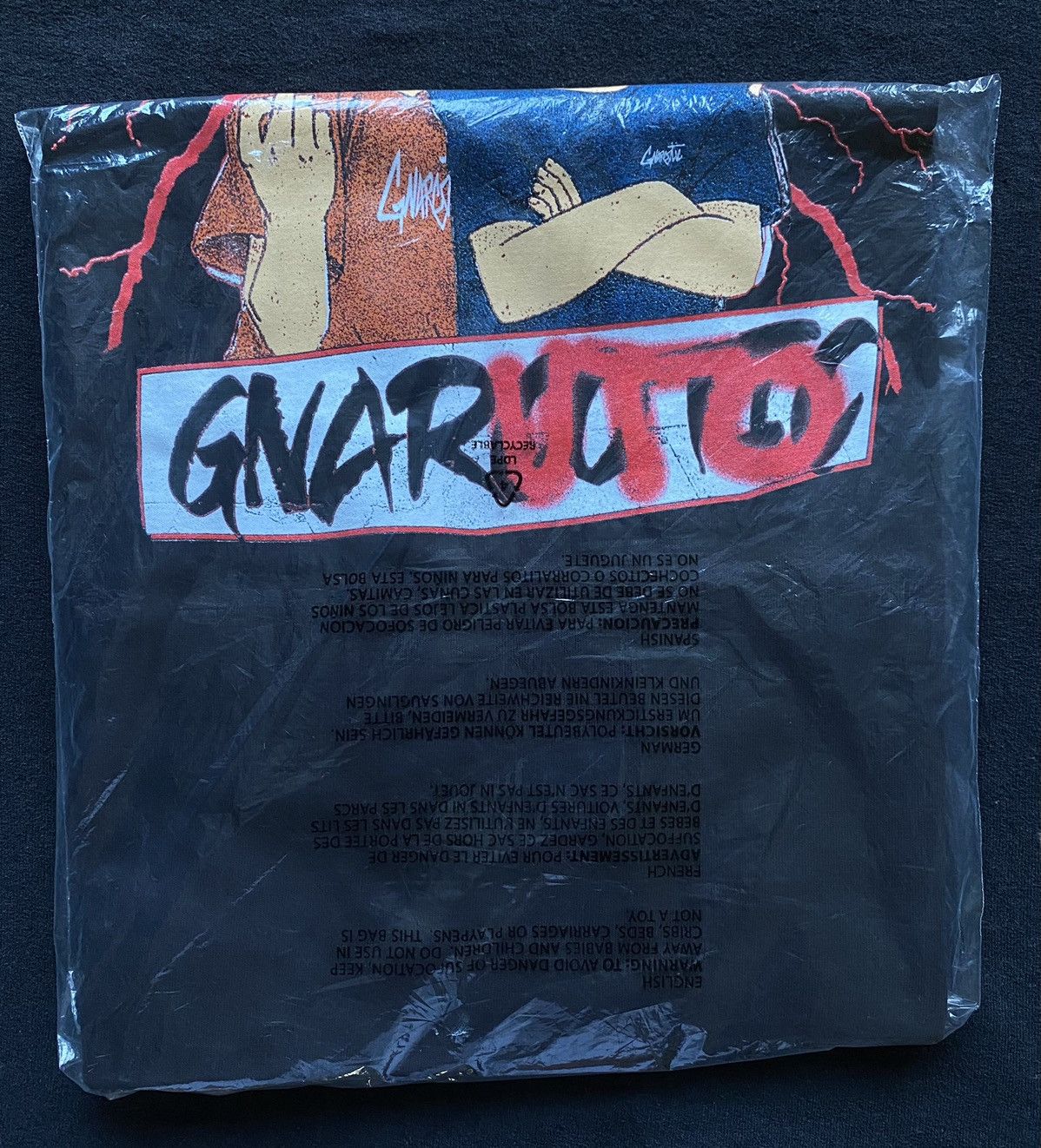 Gnarcotic LIL GNAR GNARCOTIC GNARUTO GANG T-SHIRT Size US L / EU 52-54 / 3 - 2 Thumbnail