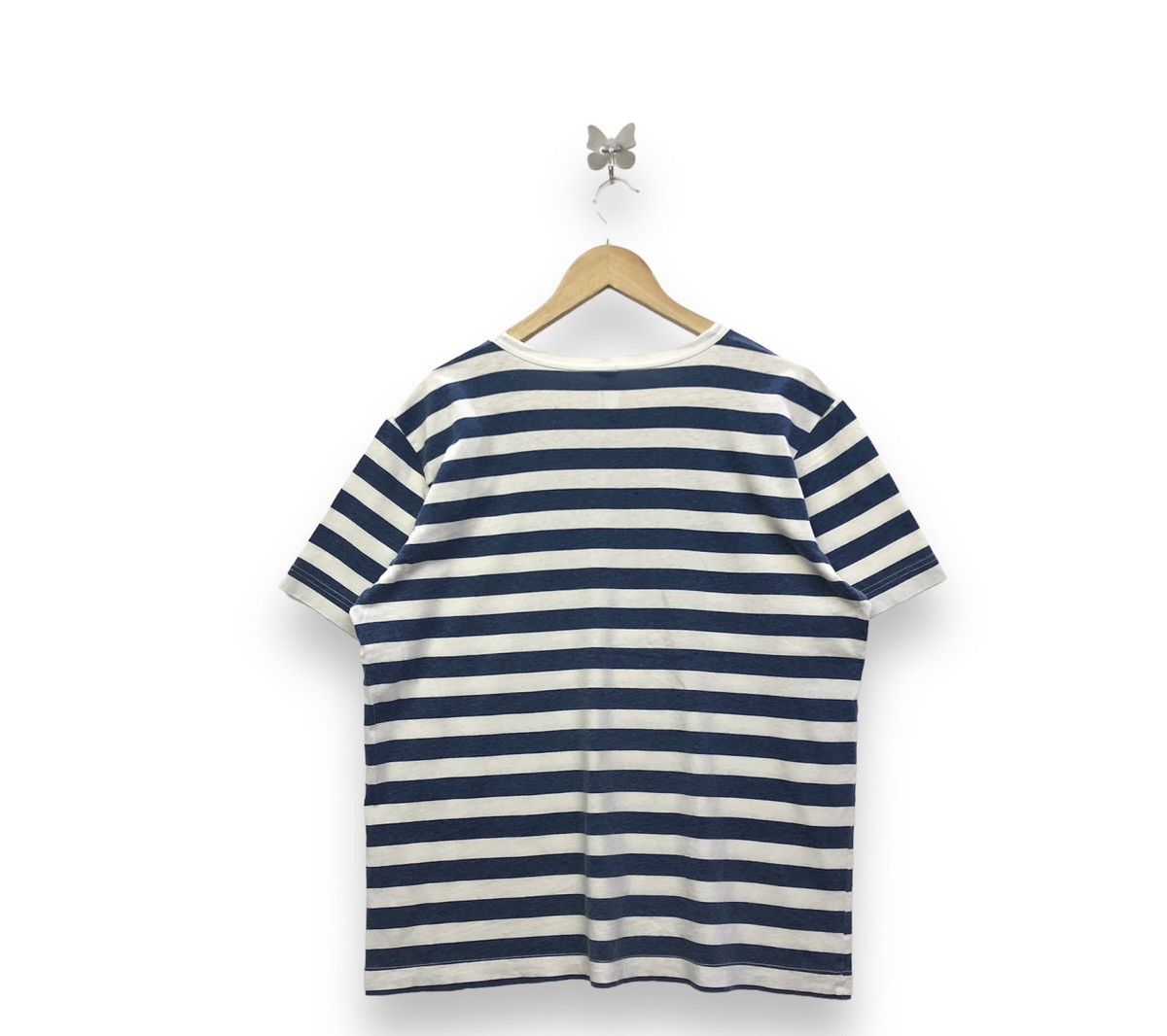 Margaret Howell Margaret Howell MHL Design Stripe Simple Tshirt Size US L / EU 52-54 / 3 - 2 Thumbnail