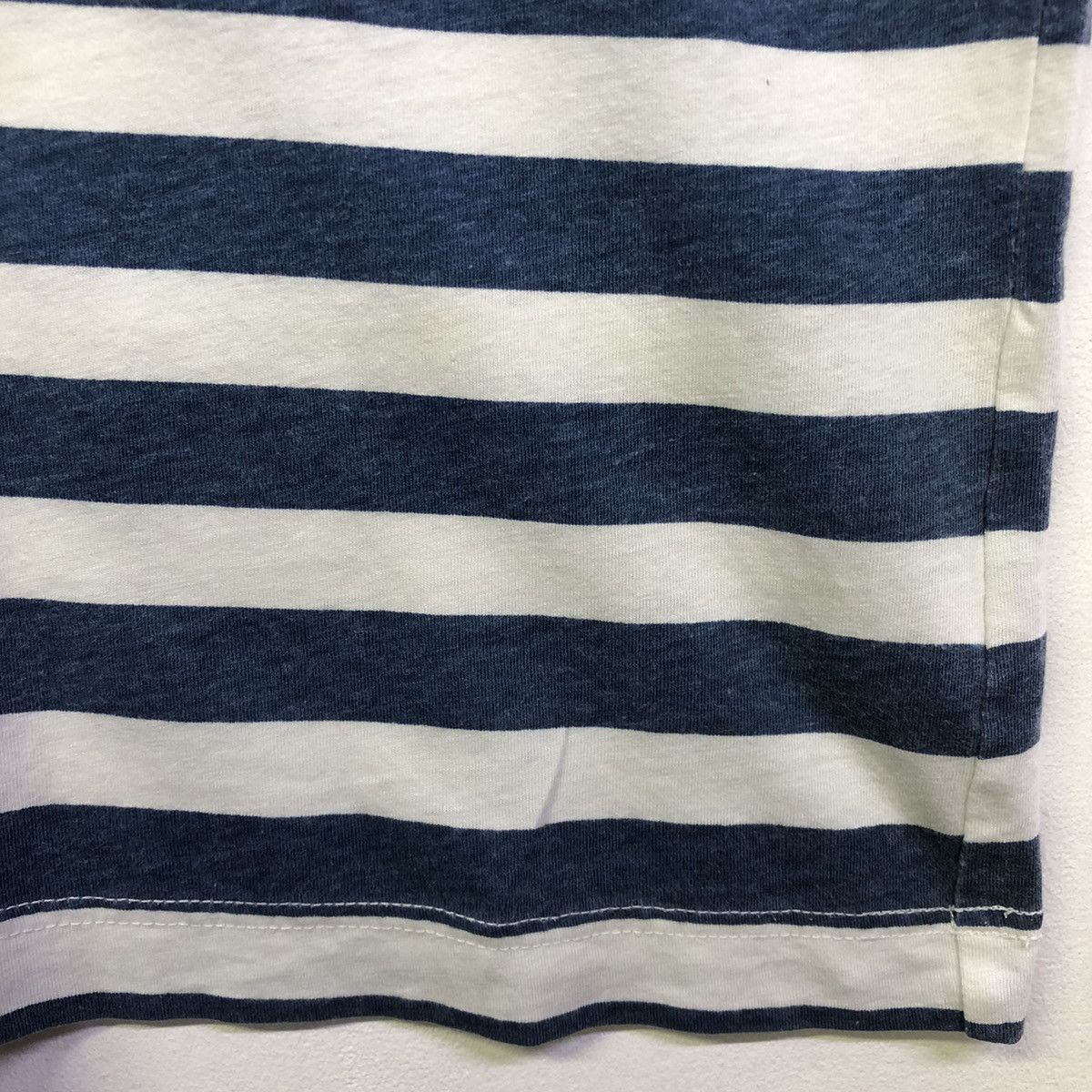Margaret Howell Margaret Howell MHL Design Stripe Simple Tshirt Size US L / EU 52-54 / 3 - 6 Thumbnail