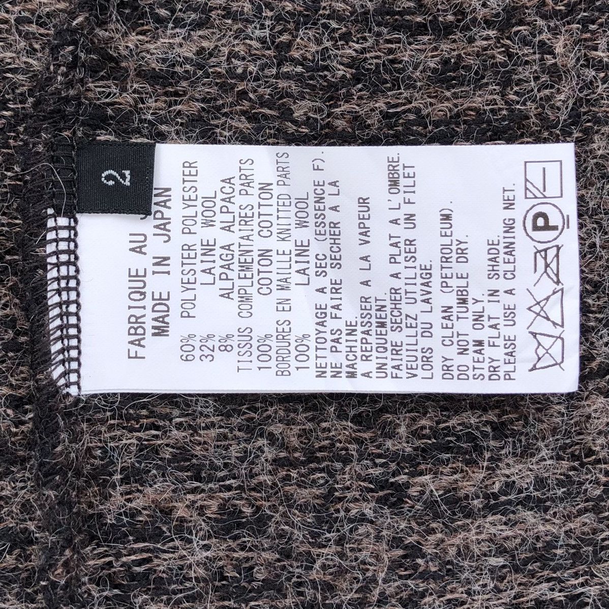 Y's Y's Yohji Yamamoto Laine Wool Blazer Jacket For Women Size M / US 6-8 / IT 42-44 - 15 Thumbnail