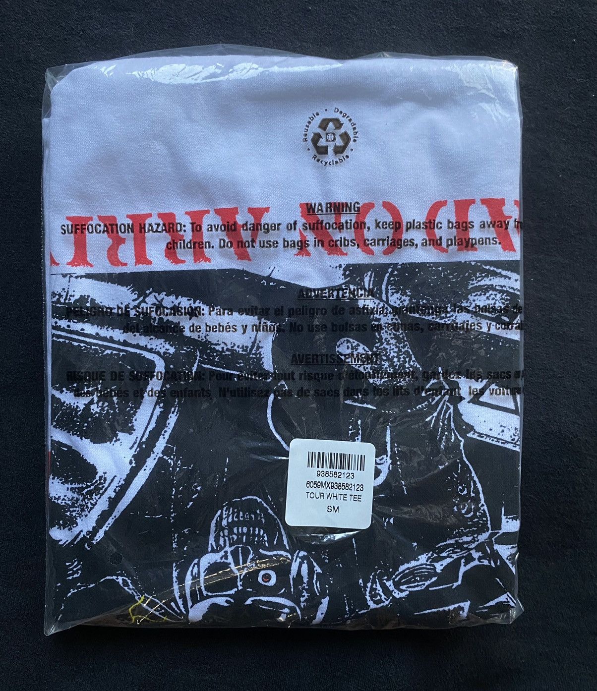 G59 Records × Gnarcotic × Missing Since Thursday CITY MORGUE DEAD ON ARRIVAL TOUR DROPPING BOMBS TEE Size US S / EU 44-46 / 1 - 4 Thumbnail