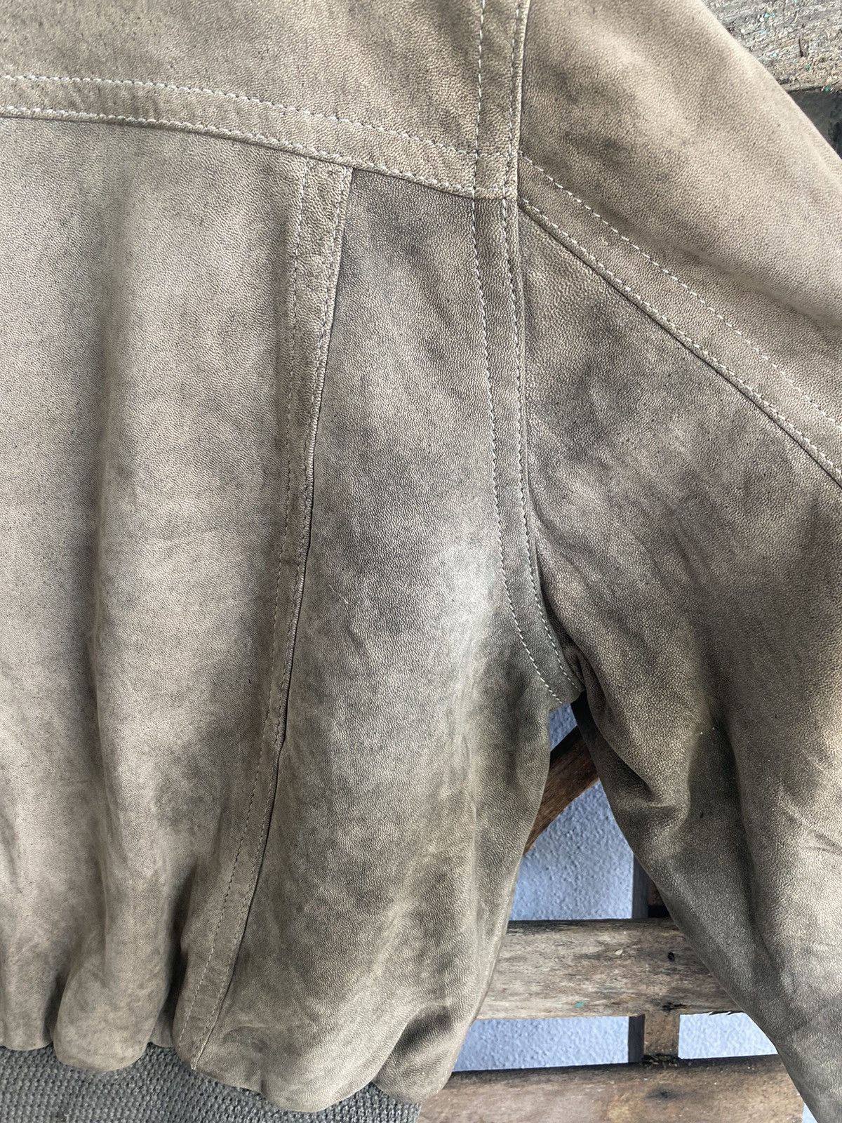 Vintage Vintage Byblos Leather Jacket Size US M / EU 48-50 / 2 - 6 Thumbnail