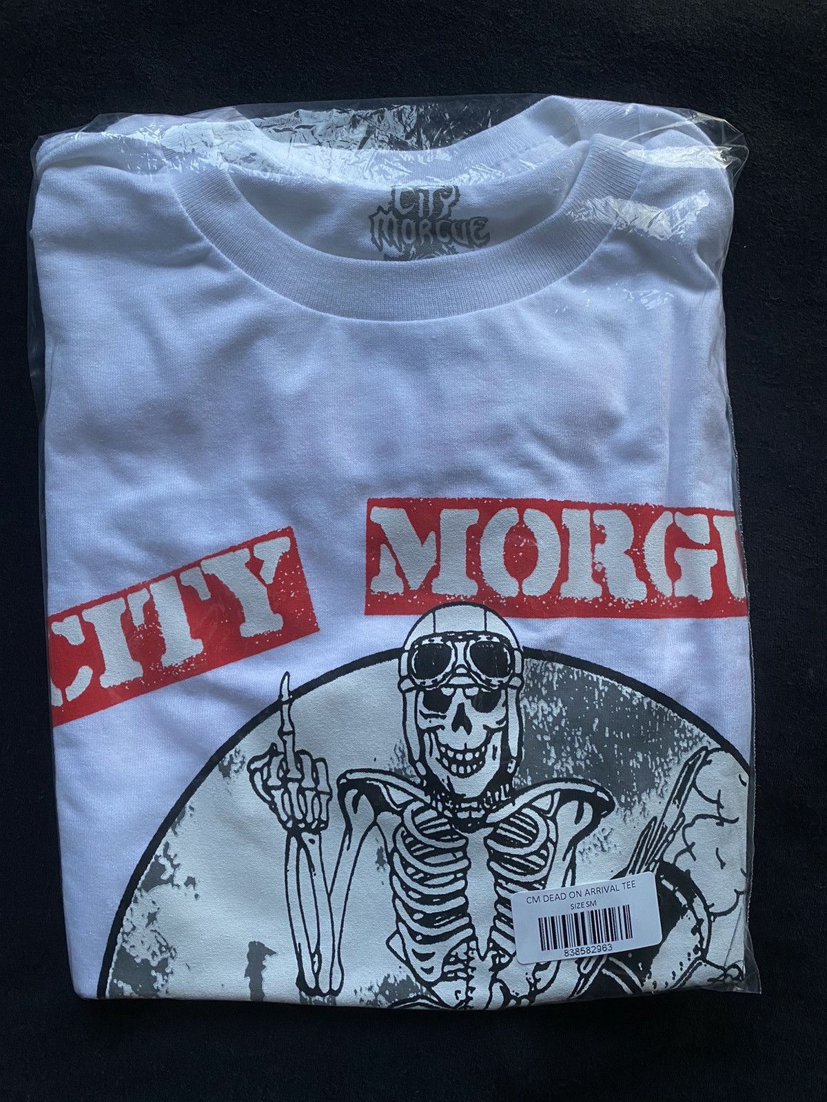 G59 Records × Gnarcotic × Missing Since Thursday CITY MORGUE DEAD ON ARRIVAL TOUR MISSILE TEE Size US S / EU 44-46 / 1 - 3 Thumbnail