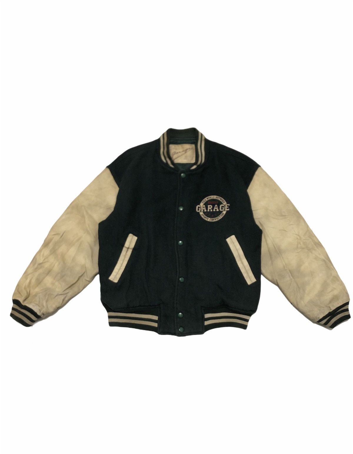 Other VJ10 Garage Field Techinal Contruction Varsity Jacket Size US L / EU 52-54 / 3 - 2 Thumbnail