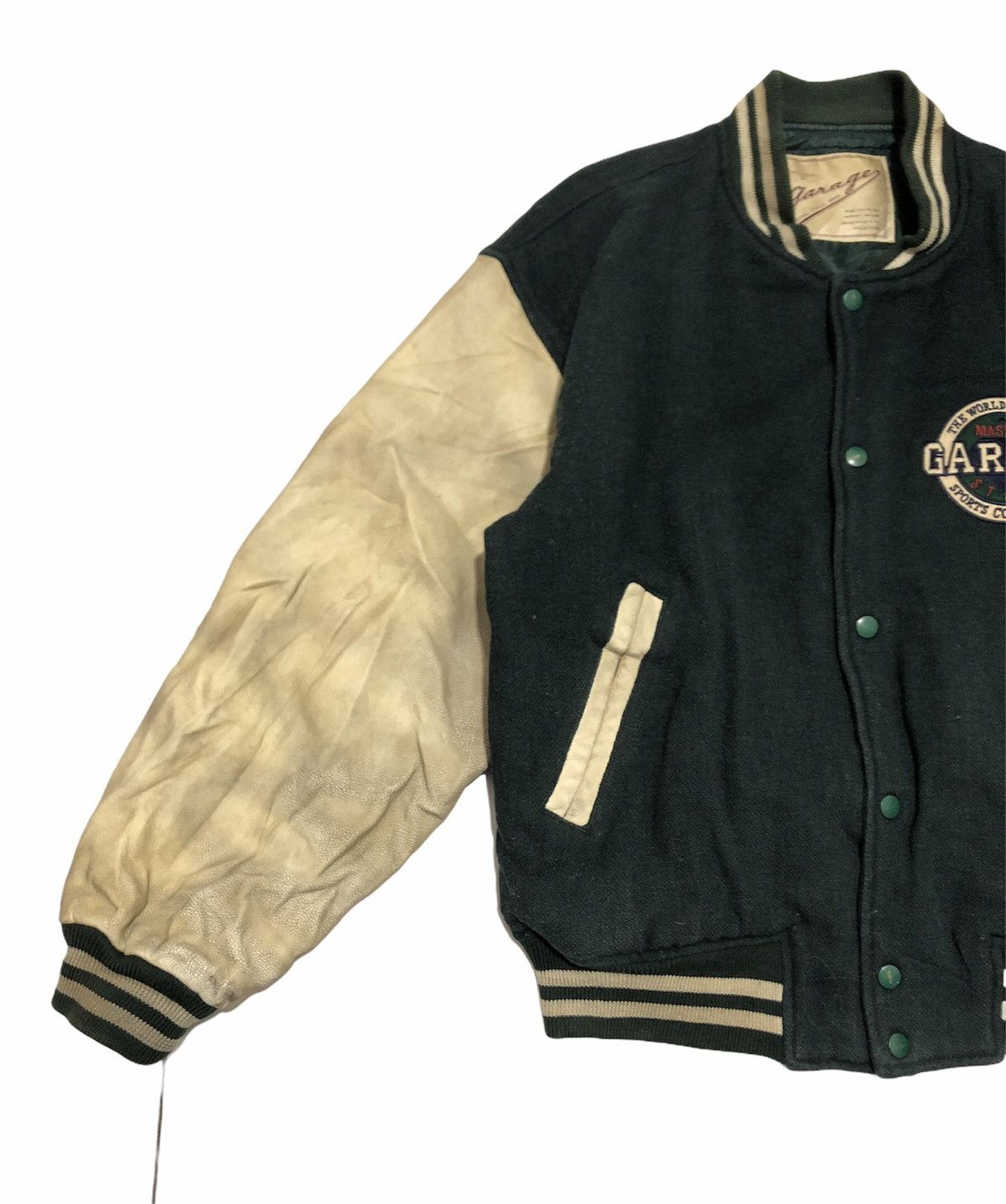 Other VJ10 Garage Field Techinal Contruction Varsity Jacket Size US L / EU 52-54 / 3 - 4 Thumbnail