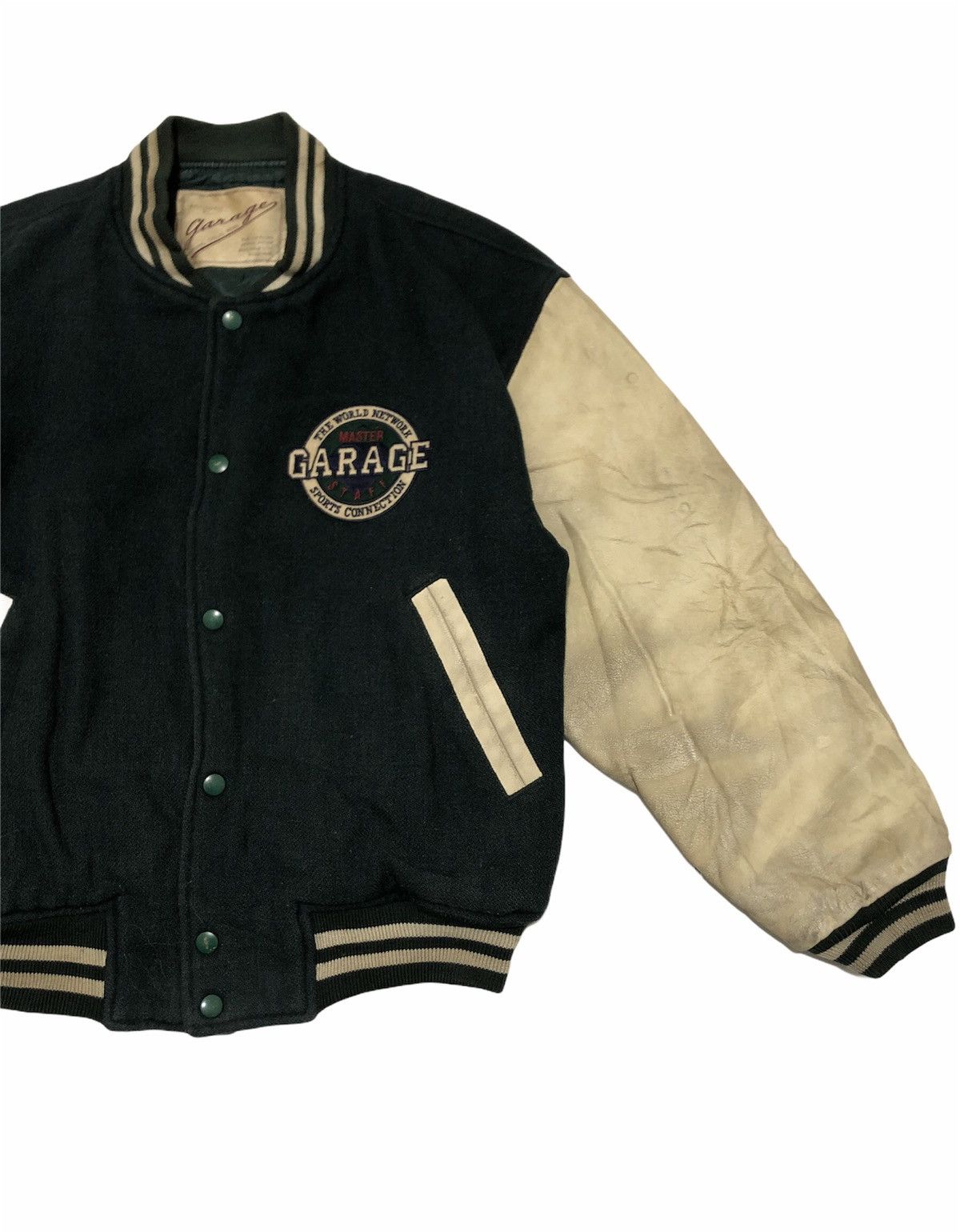 Other VJ10 Garage Field Techinal Contruction Varsity Jacket Size US L / EU 52-54 / 3 - 3 Thumbnail