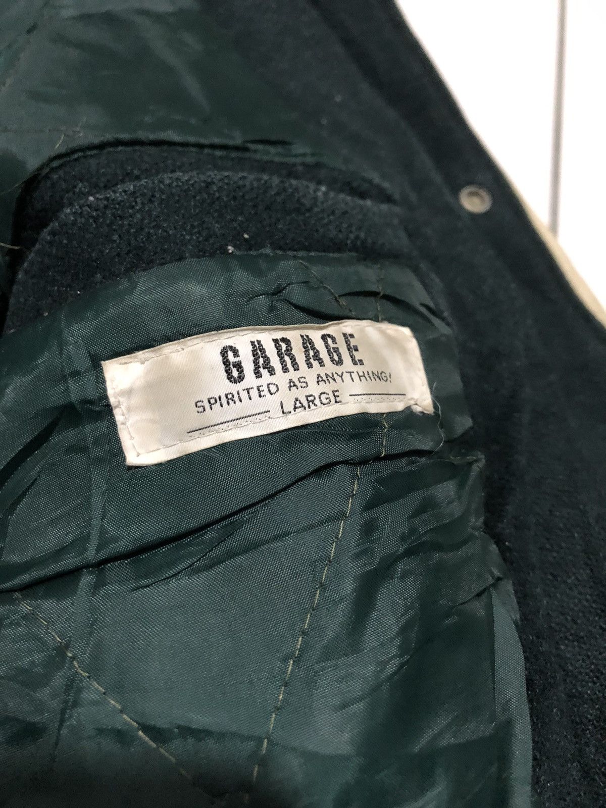 Other VJ10 Garage Field Techinal Contruction Varsity Jacket Size US L / EU 52-54 / 3 - 7 Thumbnail