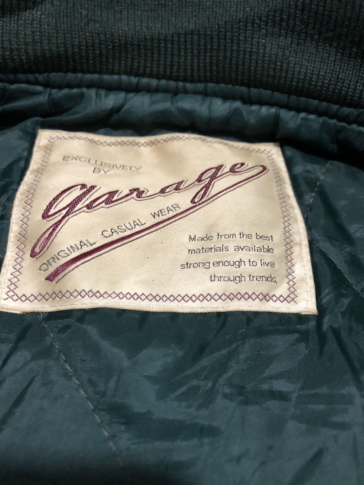 Other VJ10 Garage Field Techinal Contruction Varsity Jacket Size US L / EU 52-54 / 3 - 6 Thumbnail