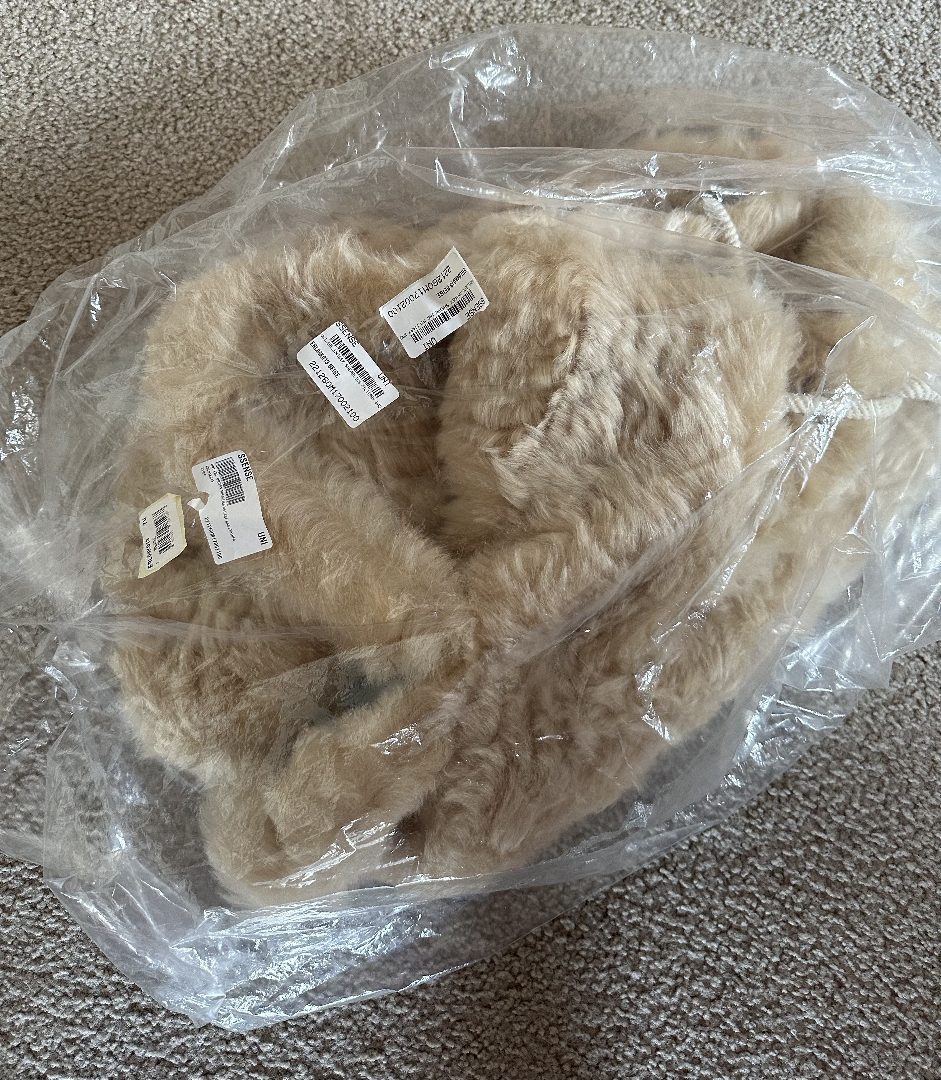 ERL ERL Shearling Tote Bag Size ONE SIZE - 6 Thumbnail
