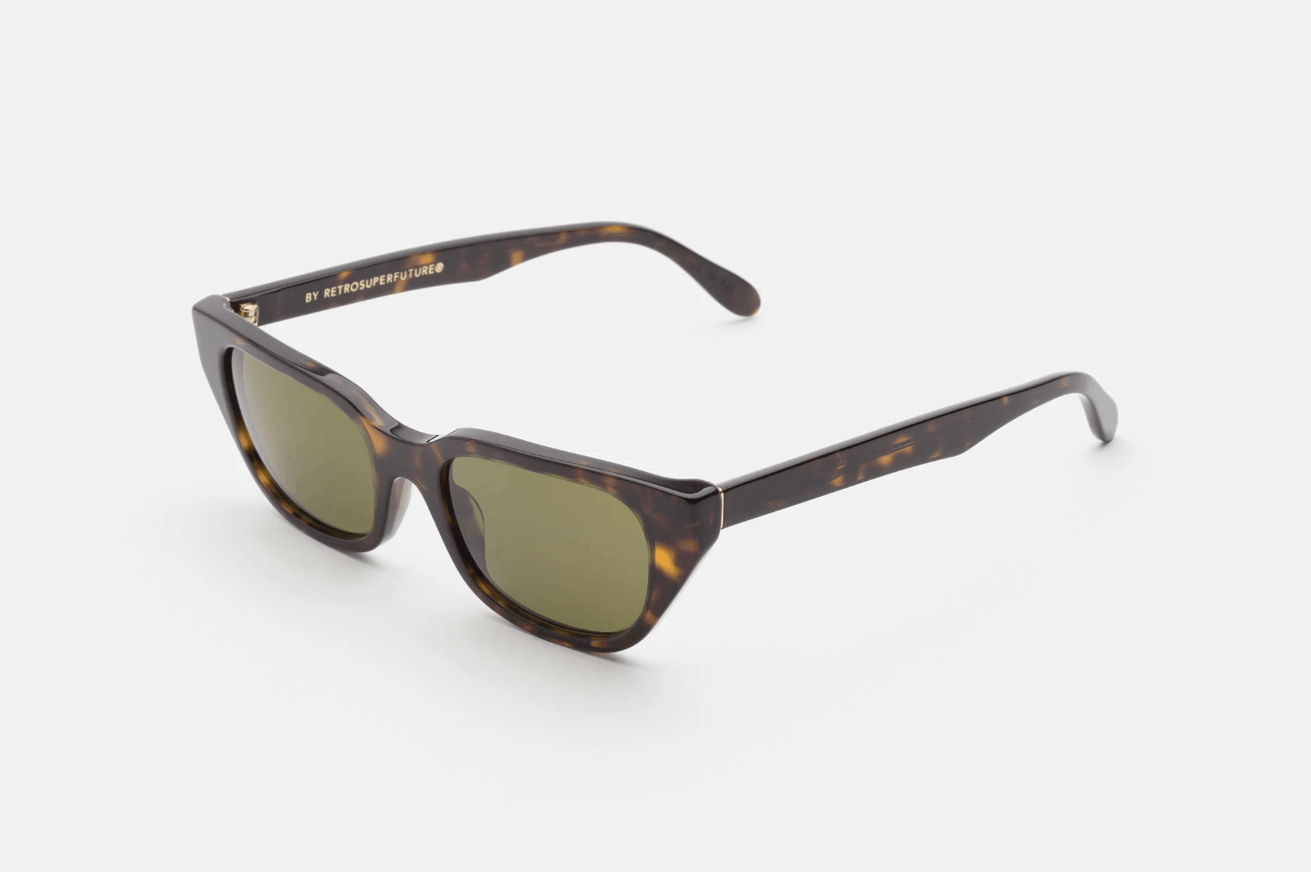Retrosuperfuture Retrosuperfuture Cento tortoise w green lens Size ONE SIZE - 1 Thumbnail