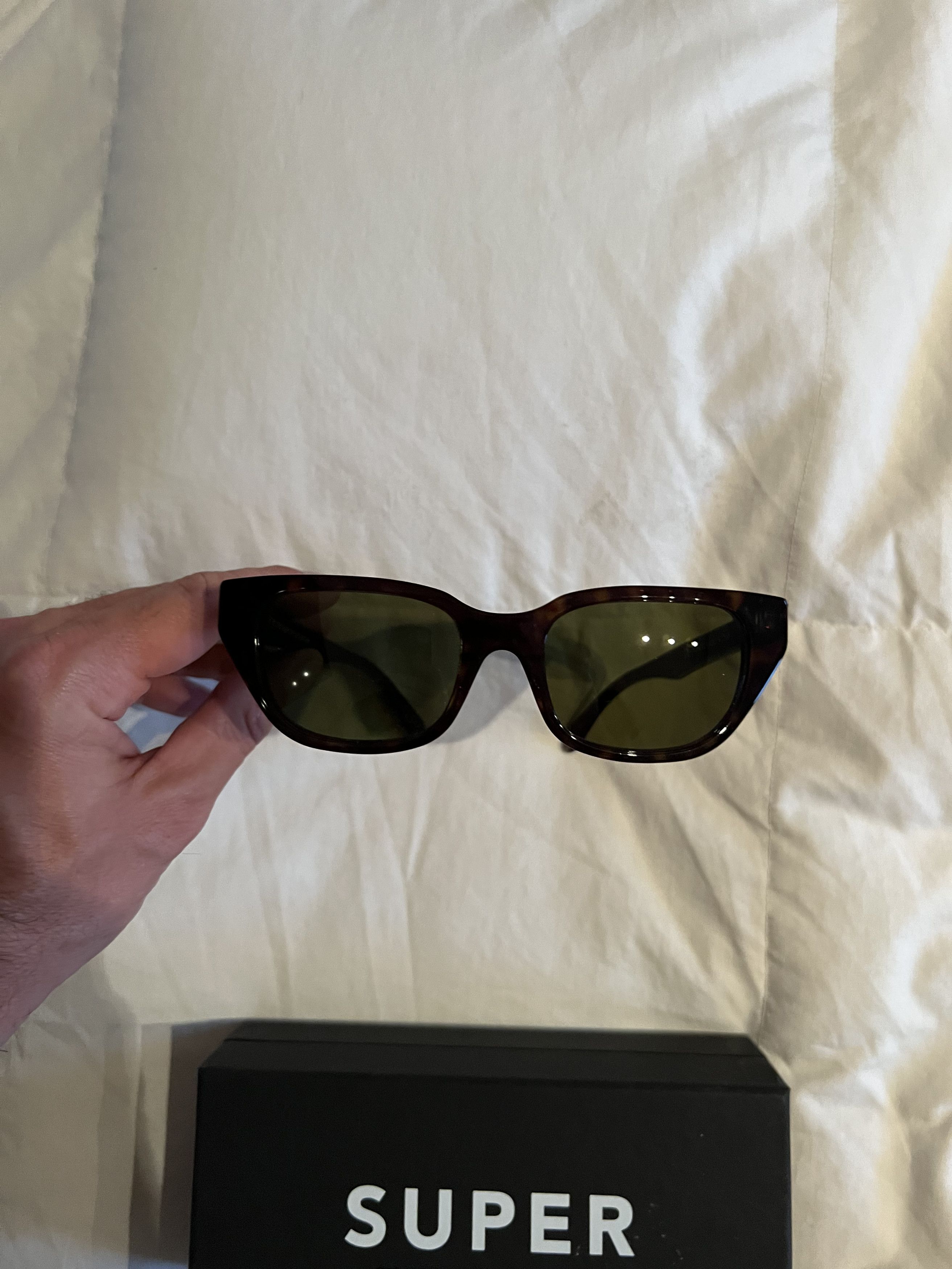 Retrosuperfuture Retrosuperfuture Cento tortoise w green lens Size ONE SIZE - 6 Thumbnail