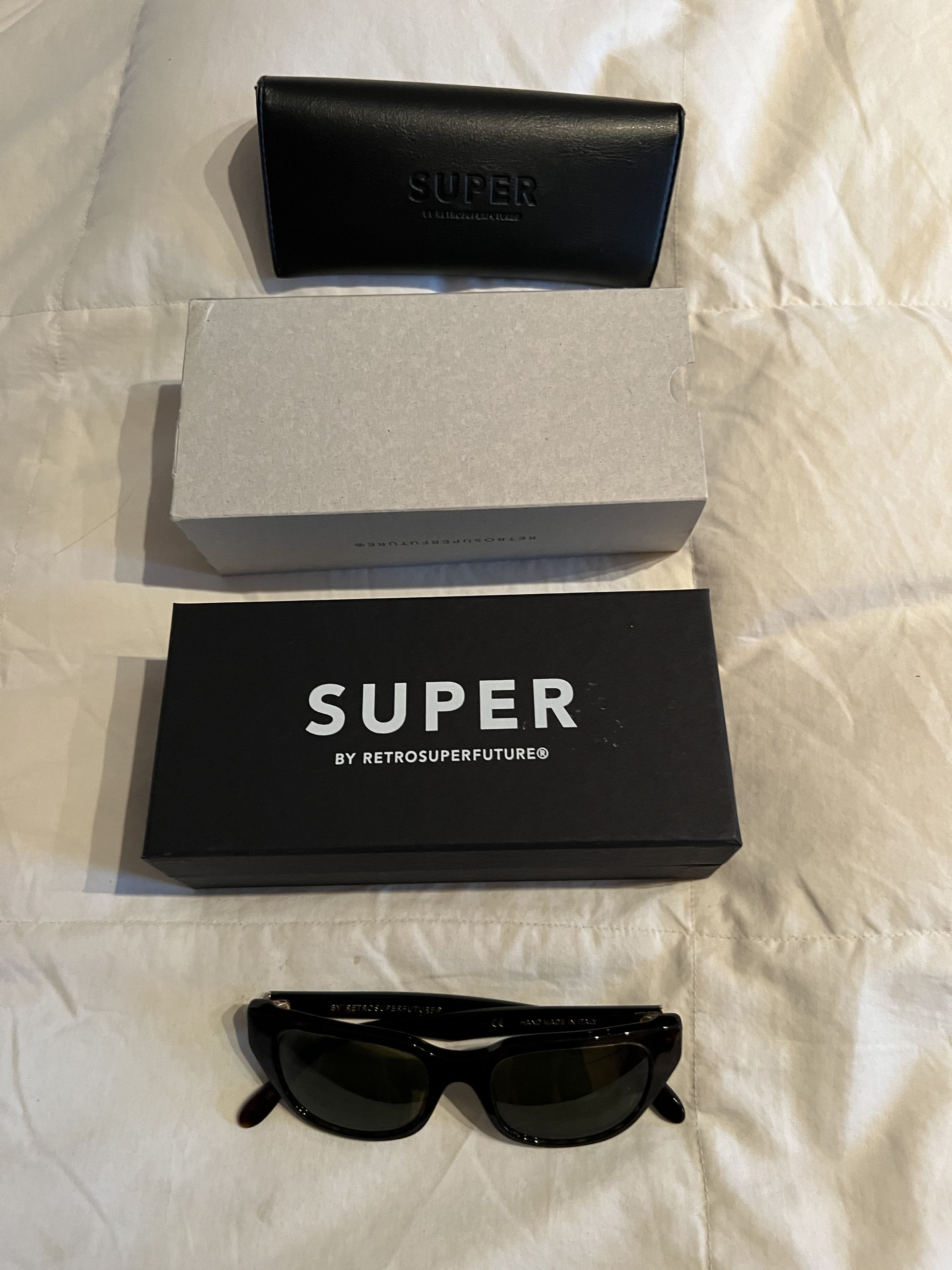 Retrosuperfuture Retrosuperfuture Cento tortoise w green lens Size ONE SIZE - 4 Thumbnail