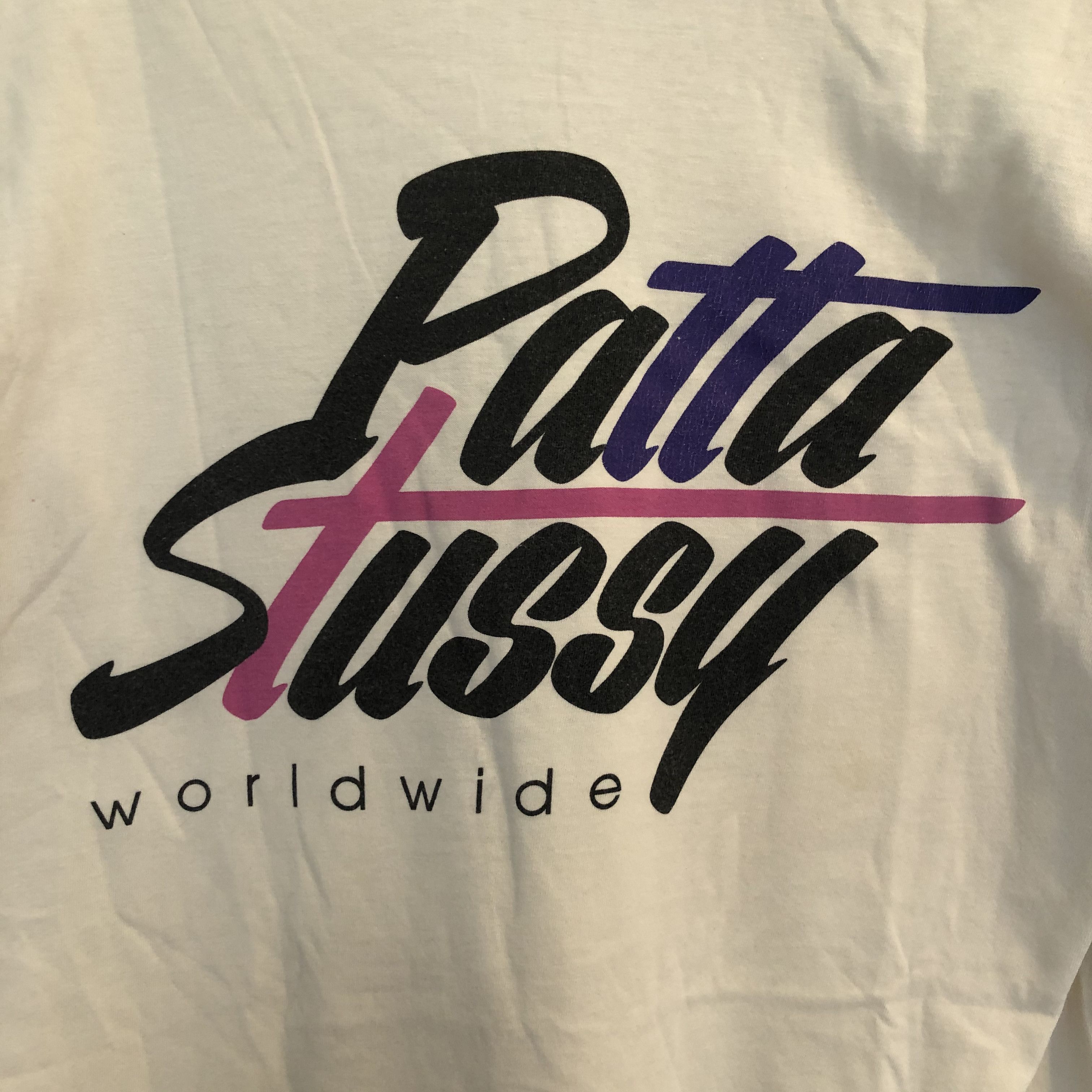 Stussy X Patta Sound Connection Tee White Size XL | eBay