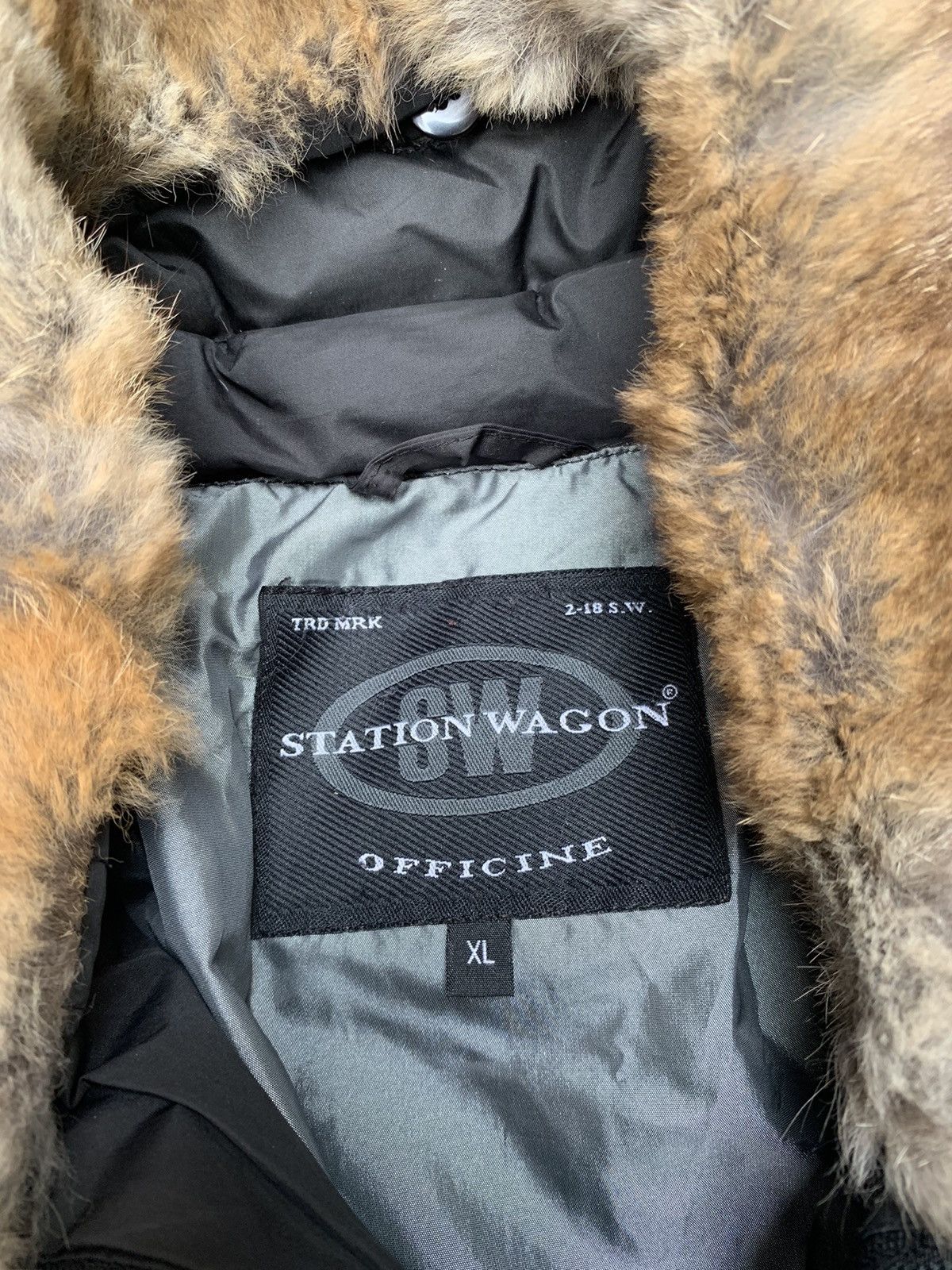 Officine Generale Down Jacket With Fur Size US L / EU 52-54 / 3 - 12 Thumbnail