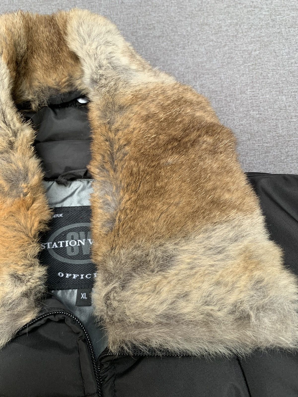 Officine Generale Down Jacket With Fur Size US L / EU 52-54 / 3 - 8 Thumbnail