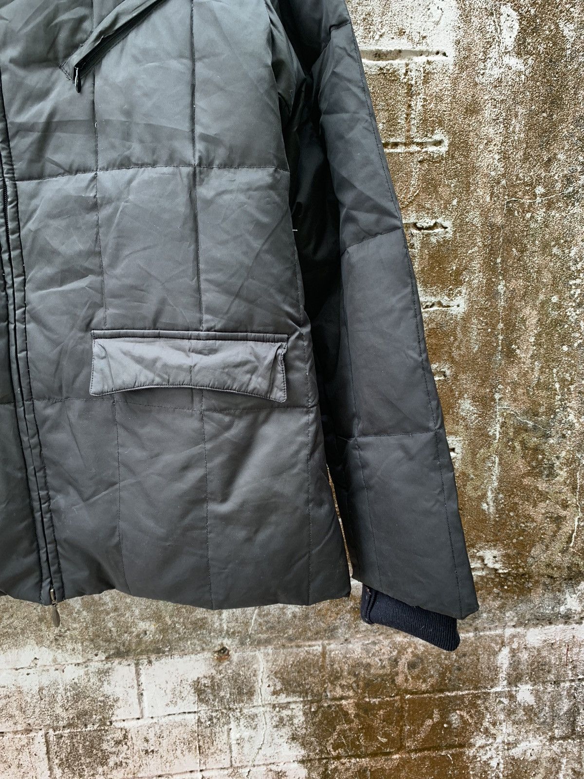 Officine Generale Down Jacket With Fur Size US L / EU 52-54 / 3 - 7 Thumbnail