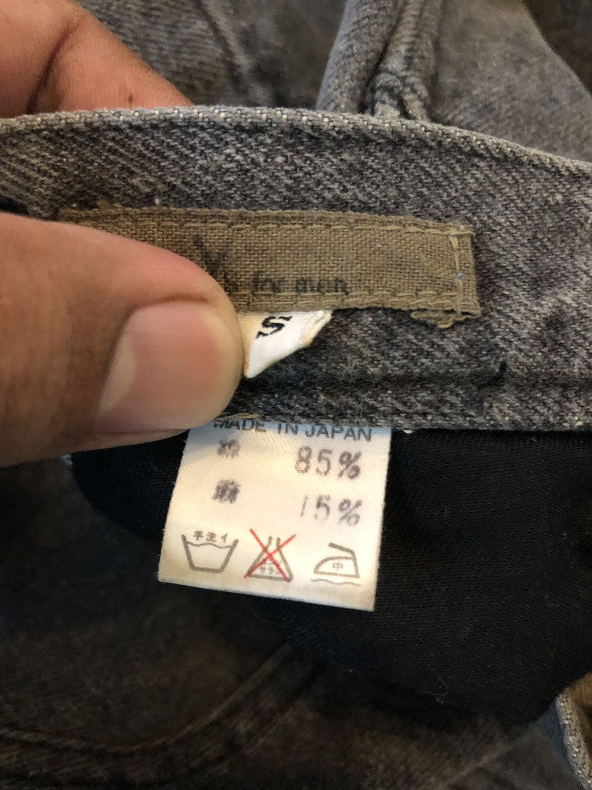 Yohji Yamamoto Y’s For Men Jeans Denim Size US 26 / EU 42 - 5 Thumbnail