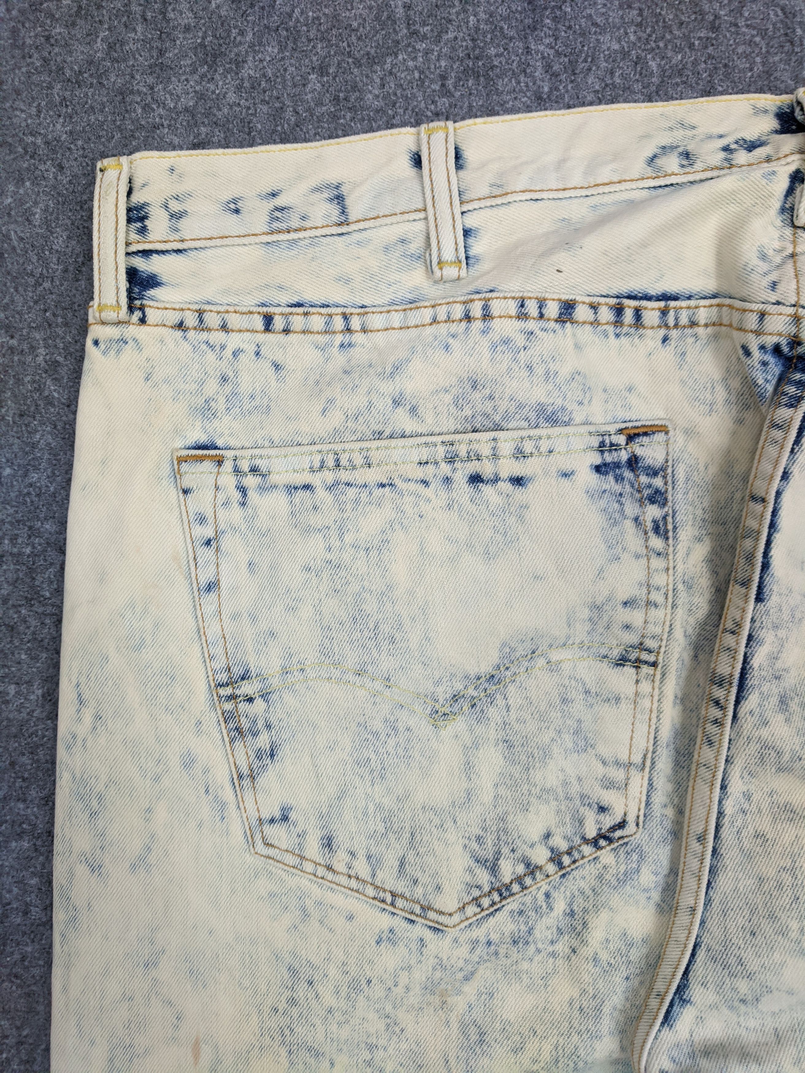 Levi's Vintage Levis 501 Acid Wash Jeans DP0634 Size US 44 / EU 60 - 12 Thumbnail