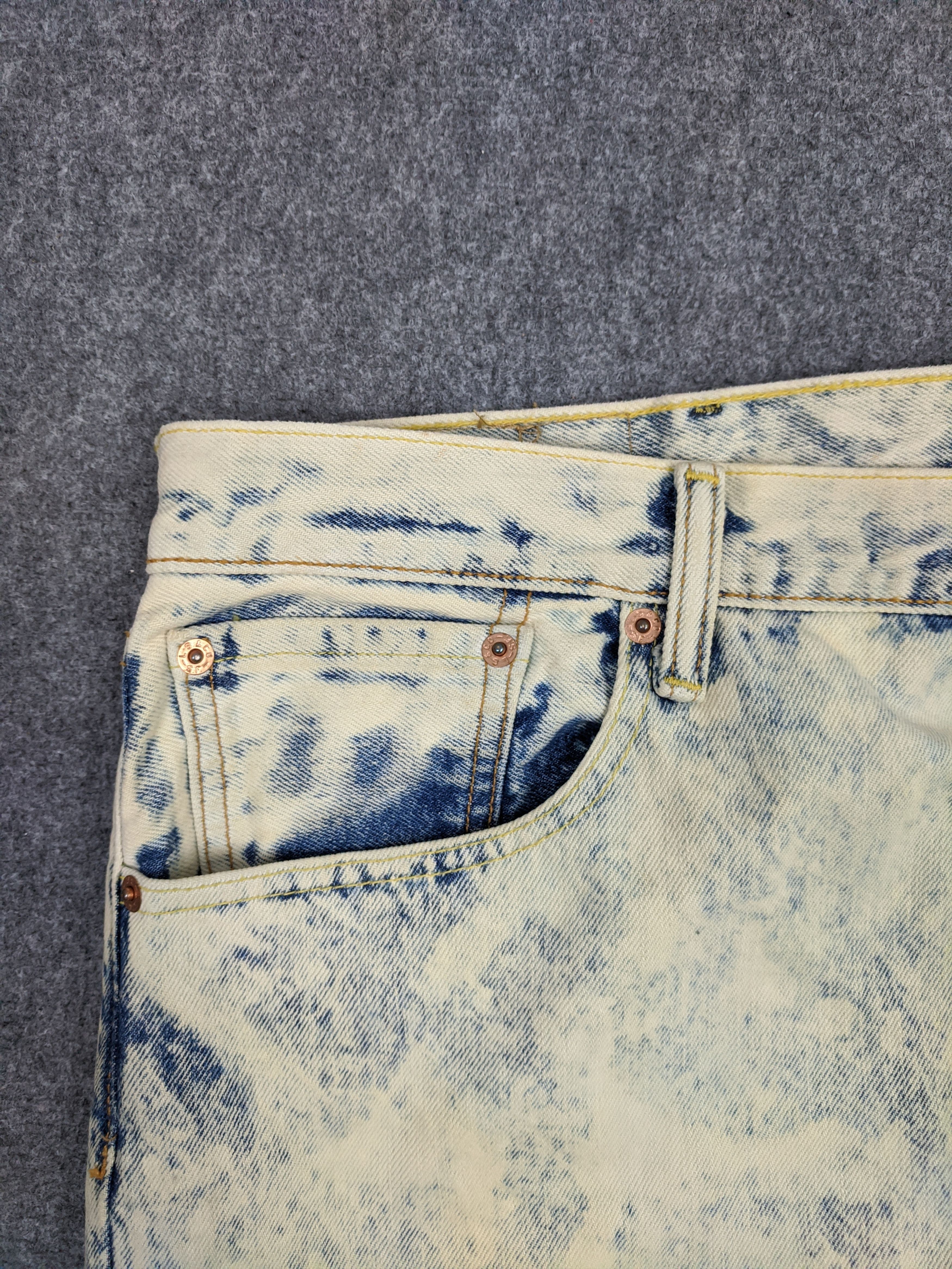Levi's Vintage Levis 501 Acid Wash Jeans DP0634 Size US 44 / EU 60 - 7 Thumbnail