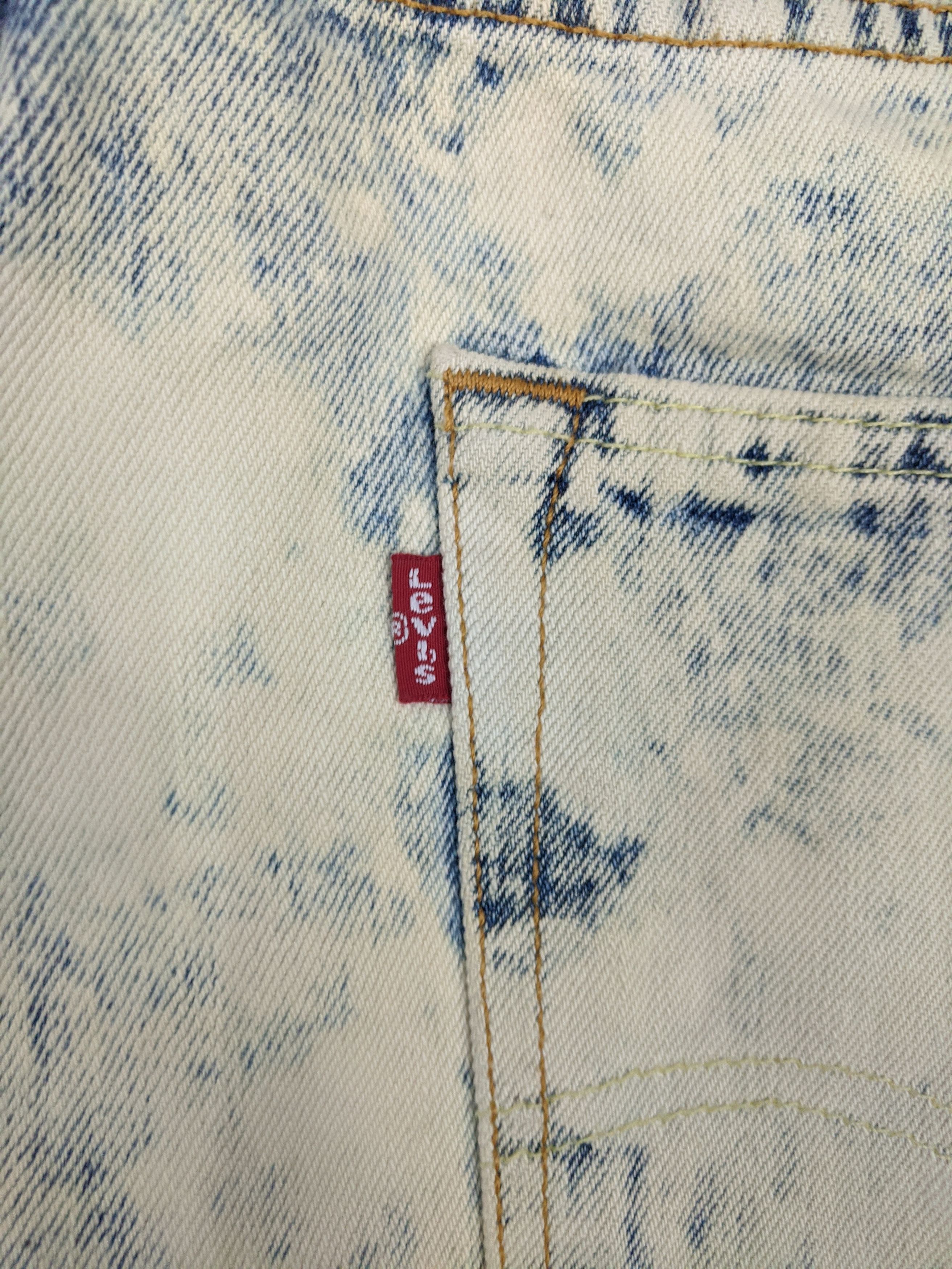 Levi's Vintage Levis 501 Acid Wash Jeans DP0634 Size US 44 / EU 60 - 10 Thumbnail