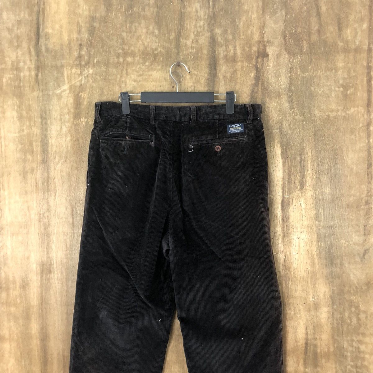 Nautica Nautica Dark Brown Corduroi Casual Pants #6316 Size US 34 / EU 50 - 5 Thumbnail