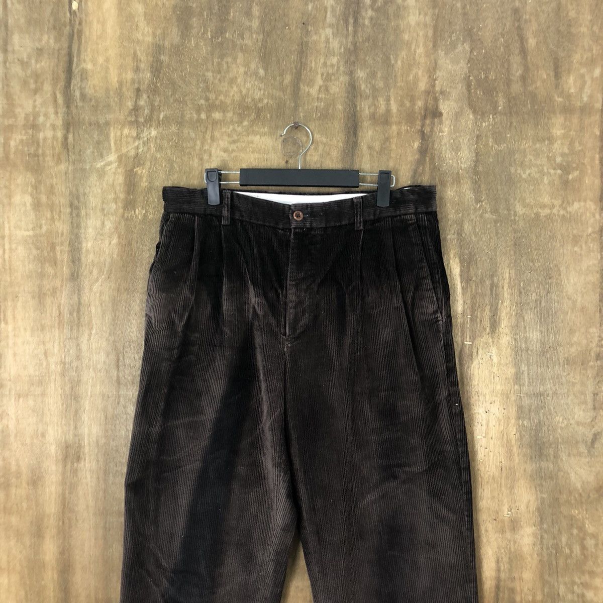 Nautica Nautica Dark Brown Corduroi Casual Pants #6316 Size US 34 / EU 50 - 2 Thumbnail