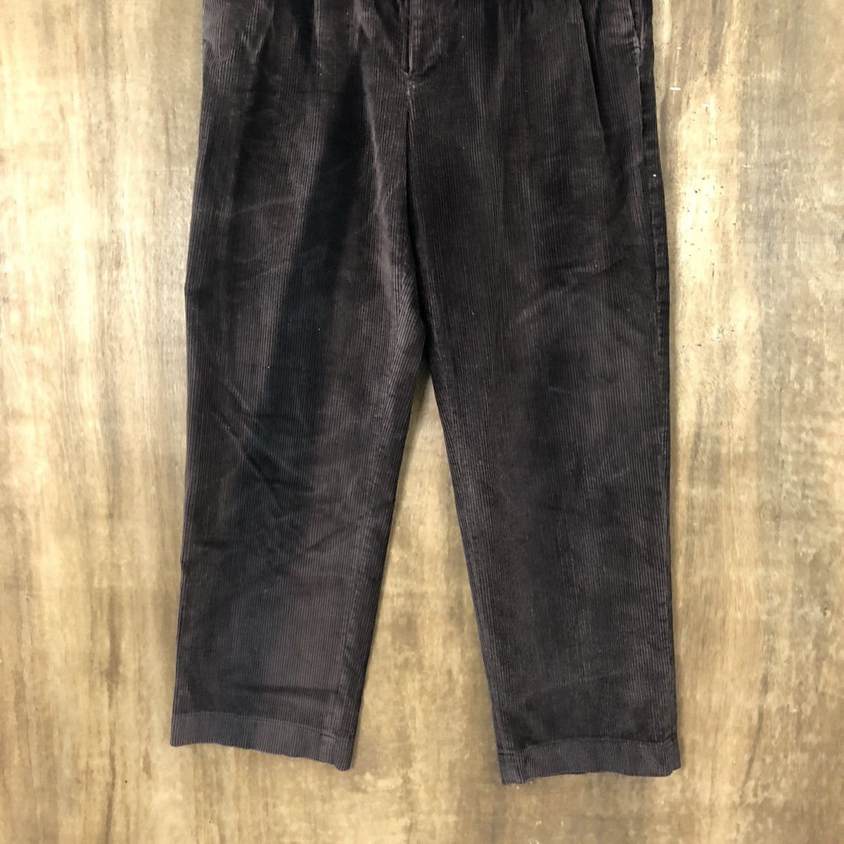 Nautica Nautica Dark Brown Corduroi Casual Pants #6316 Size US 34 / EU 50 - 3 Thumbnail