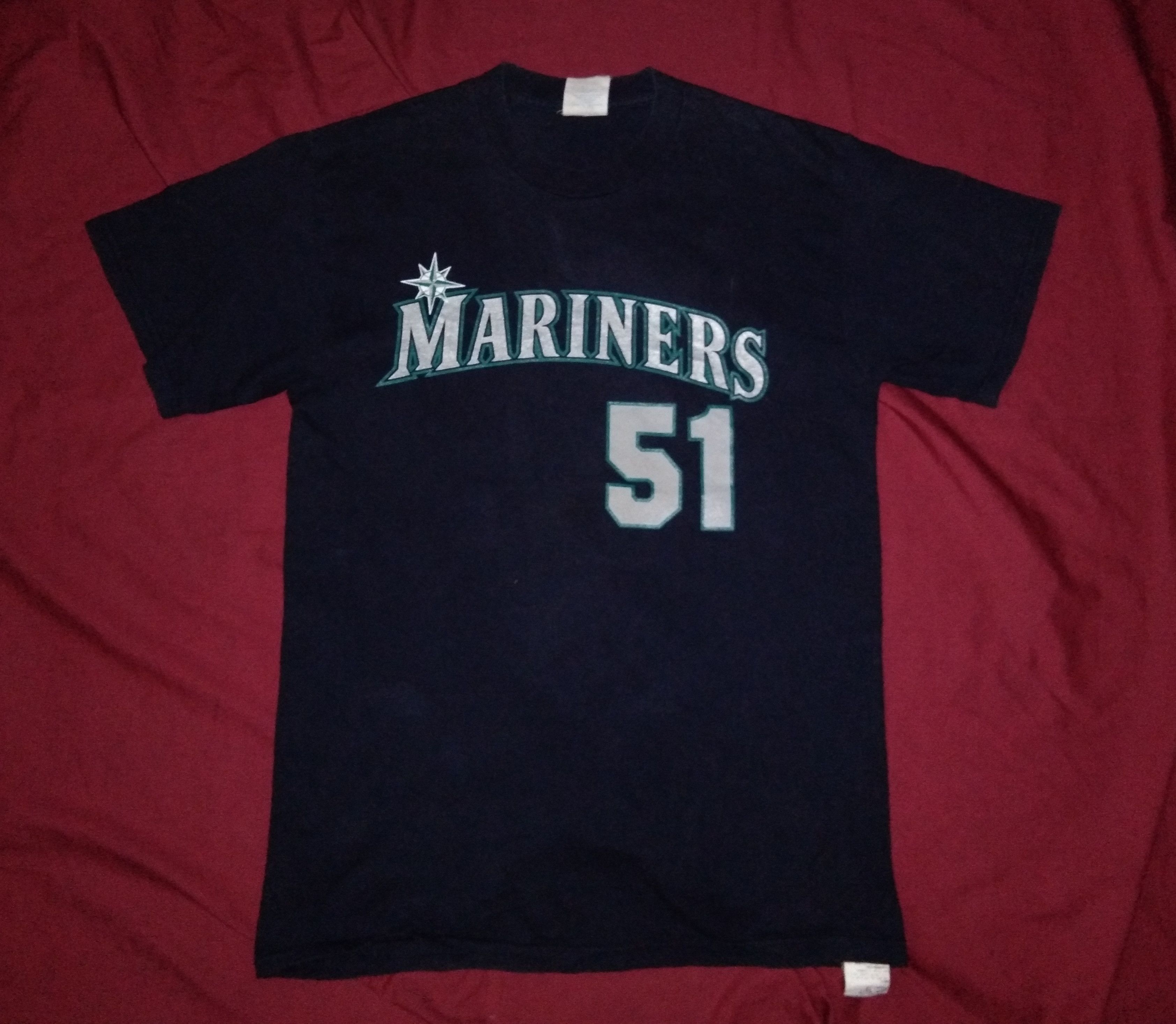 MLB × Vintage VTG y2K MLB Mariners Ichiro 51 tshirt ⚾ Size US M / EU 48-50 / 2 - 2 Thumbnail