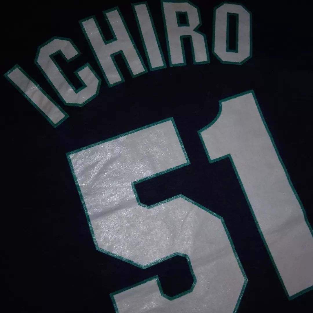 MLB × Vintage VTG y2K MLB Mariners Ichiro 51 tshirt ⚾ Size US M / EU 48-50 / 2 - 1 Thumbnail