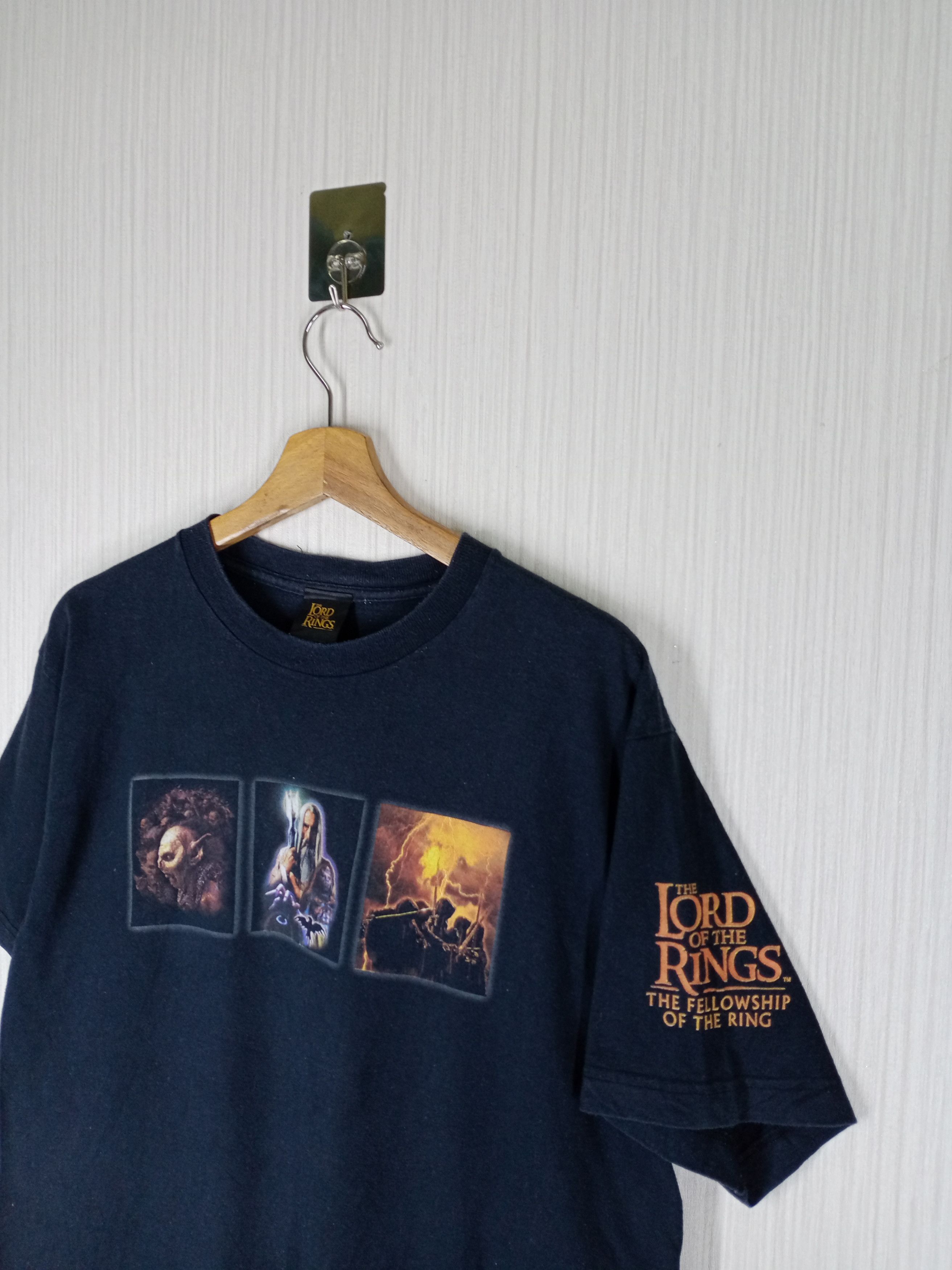 Other Rare Vintage The Lord of The Rings Movie Promo Tshirt Size US L / EU 52-54 / 3 - 3 Thumbnail