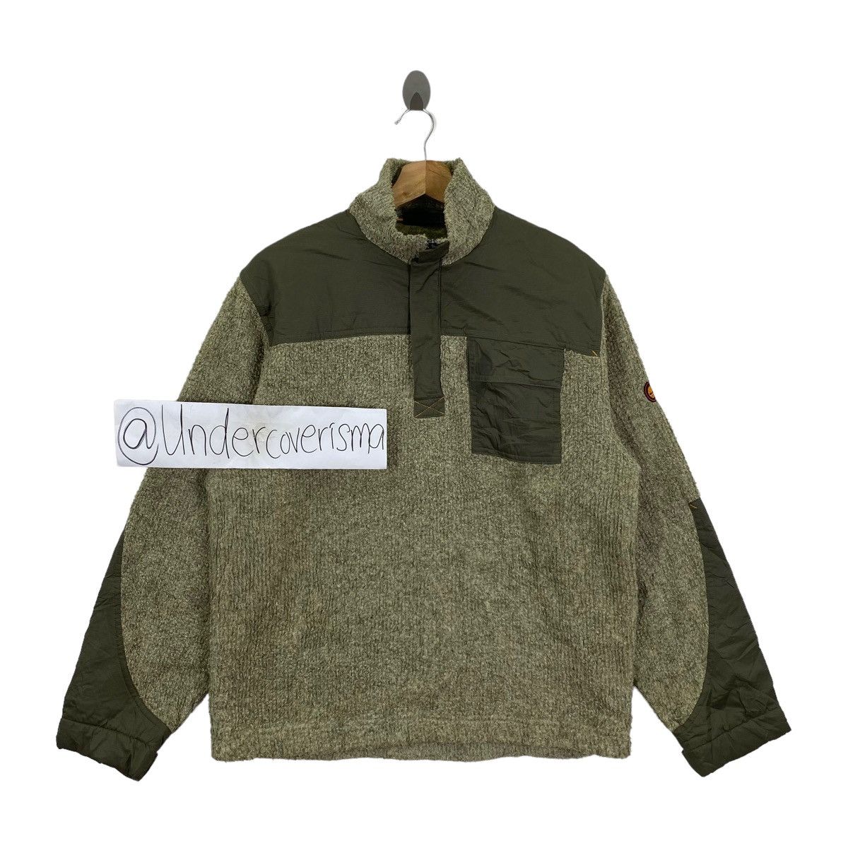 Timberland × Vintage Vintage TIMBERLAND WEATHERGEAR Patchwork Style Retro Sherpa Size US S / EU 44-46 / 1 - 1 Thumbnail