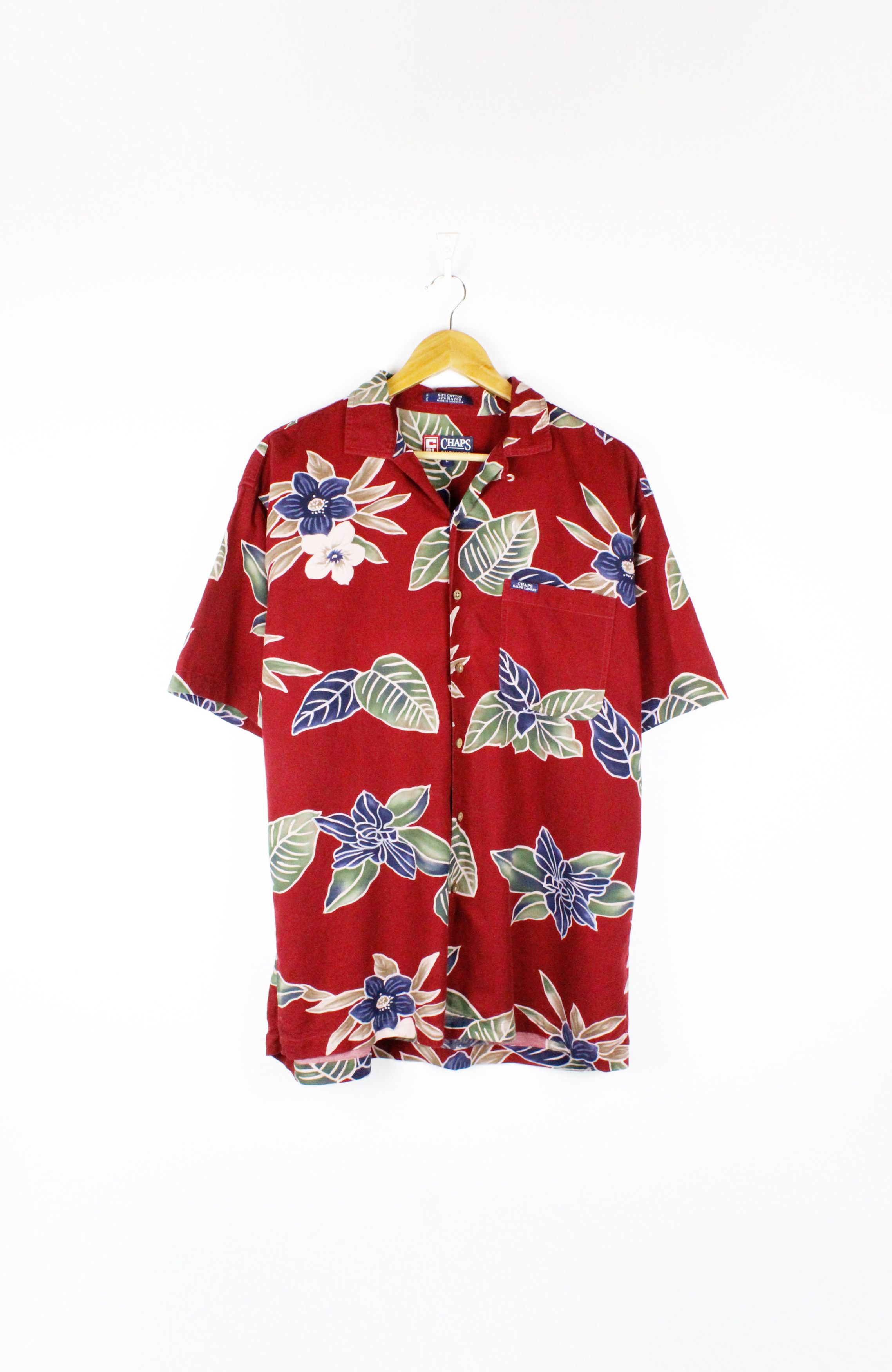 Polo Ralph Lauren Chaps Ralph Lauren Floral Cotton/Rayon Aloha