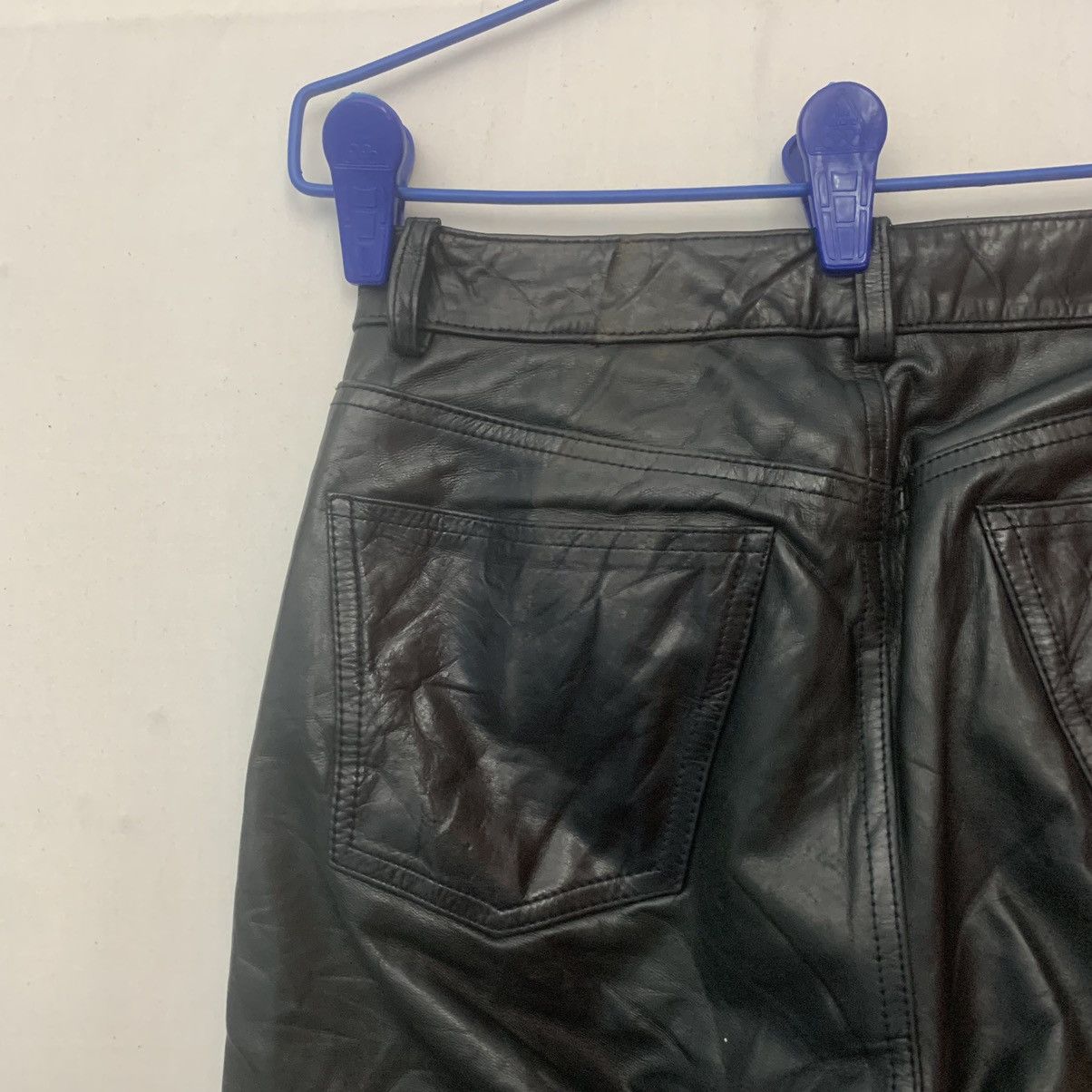 Gap 💥 STEALS 💥 Vintage Japanese Genuine Leather Blank Pants Size US 28 / EU 44 - 8 Thumbnail