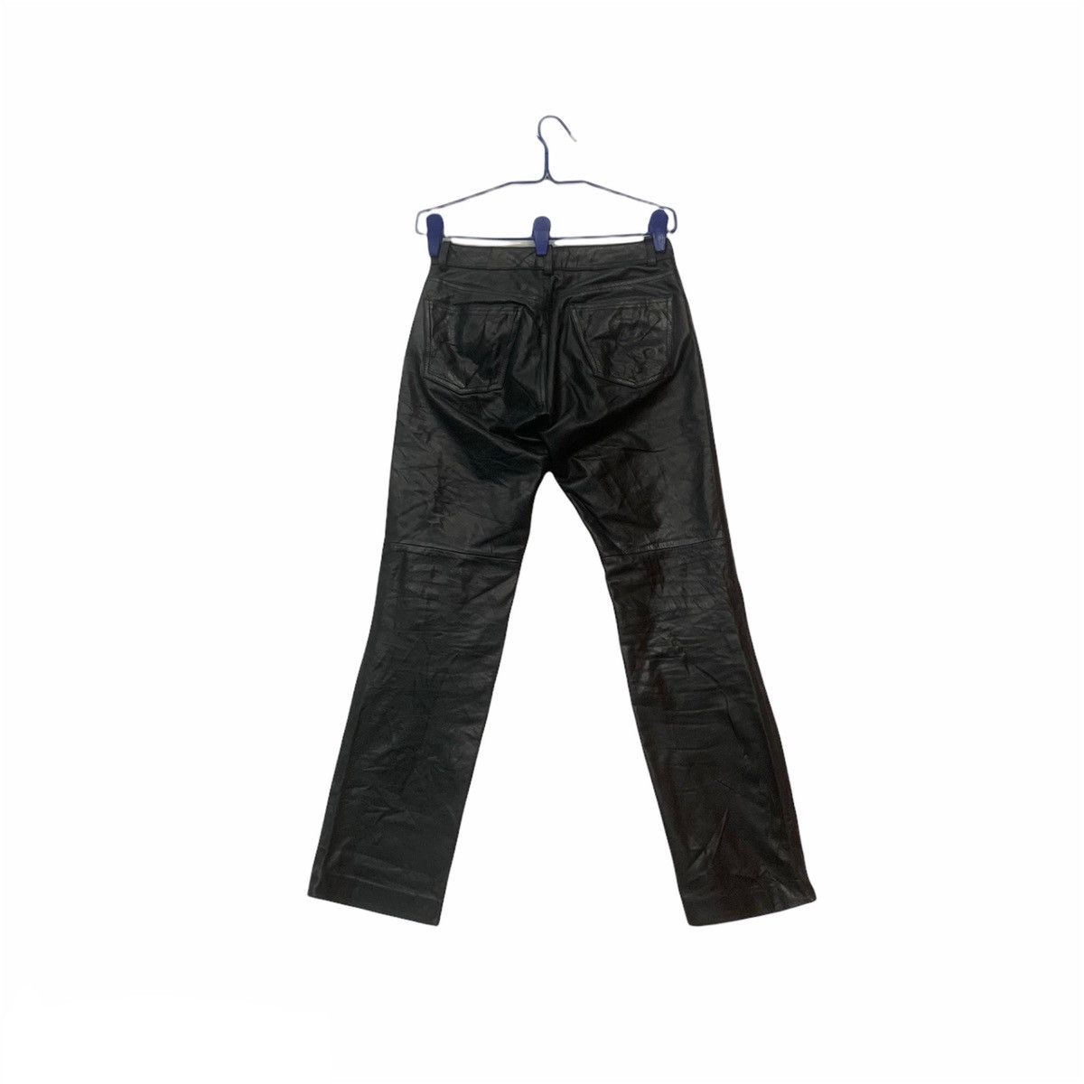 Gap 💥 STEALS 💥 Vintage Japanese Genuine Leather Blank Pants Size US 28 / EU 44 - 2 Thumbnail
