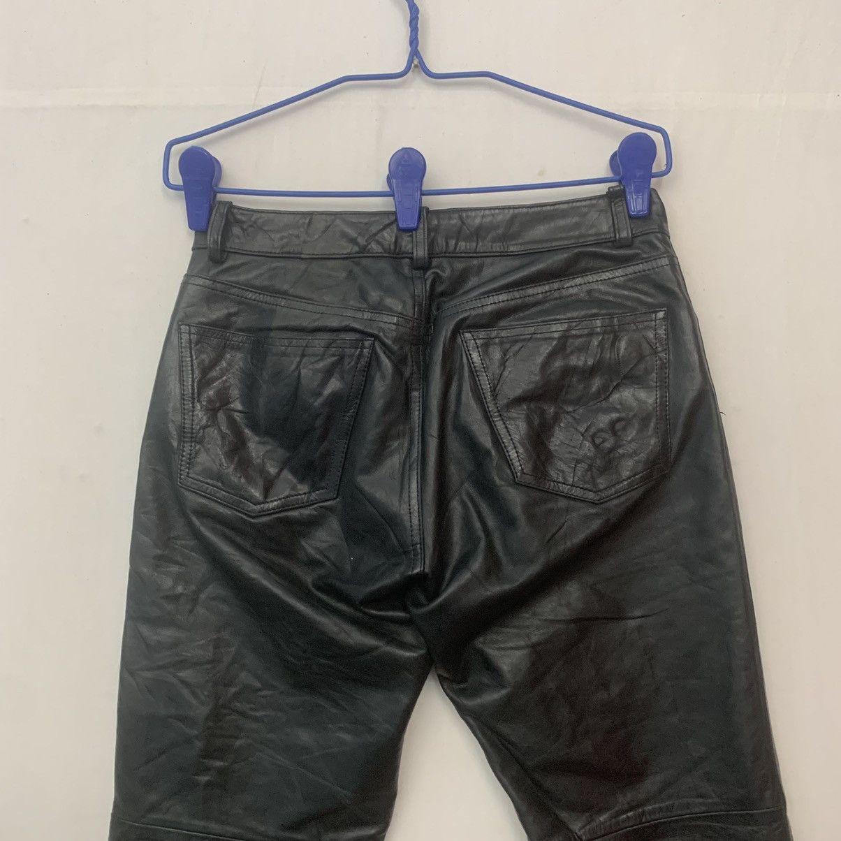 Gap 💥 STEALS 💥 Vintage Japanese Genuine Leather Blank Pants Size US 28 / EU 44 - 7 Thumbnail