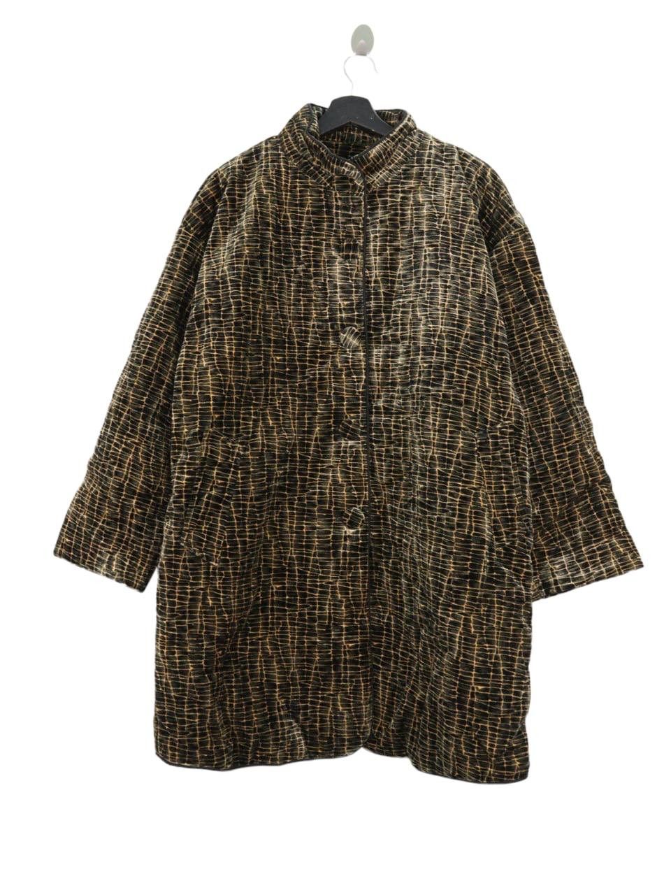 Designer × Japanese Brand $220 Retail Velvet BIEN-NIPPĒ Print Leopard Inspired Velvet Size US L / EU 52-54 / 3 - 1 Thumbnail