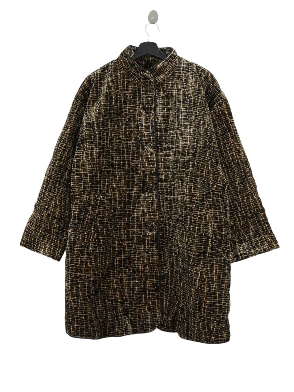 Designer × Japanese Brand $220 Retail Velvet BIEN-NIPPĒ Print Leopard Inspired Velvet Size US L / EU 52-54 / 3 - 3 Thumbnail