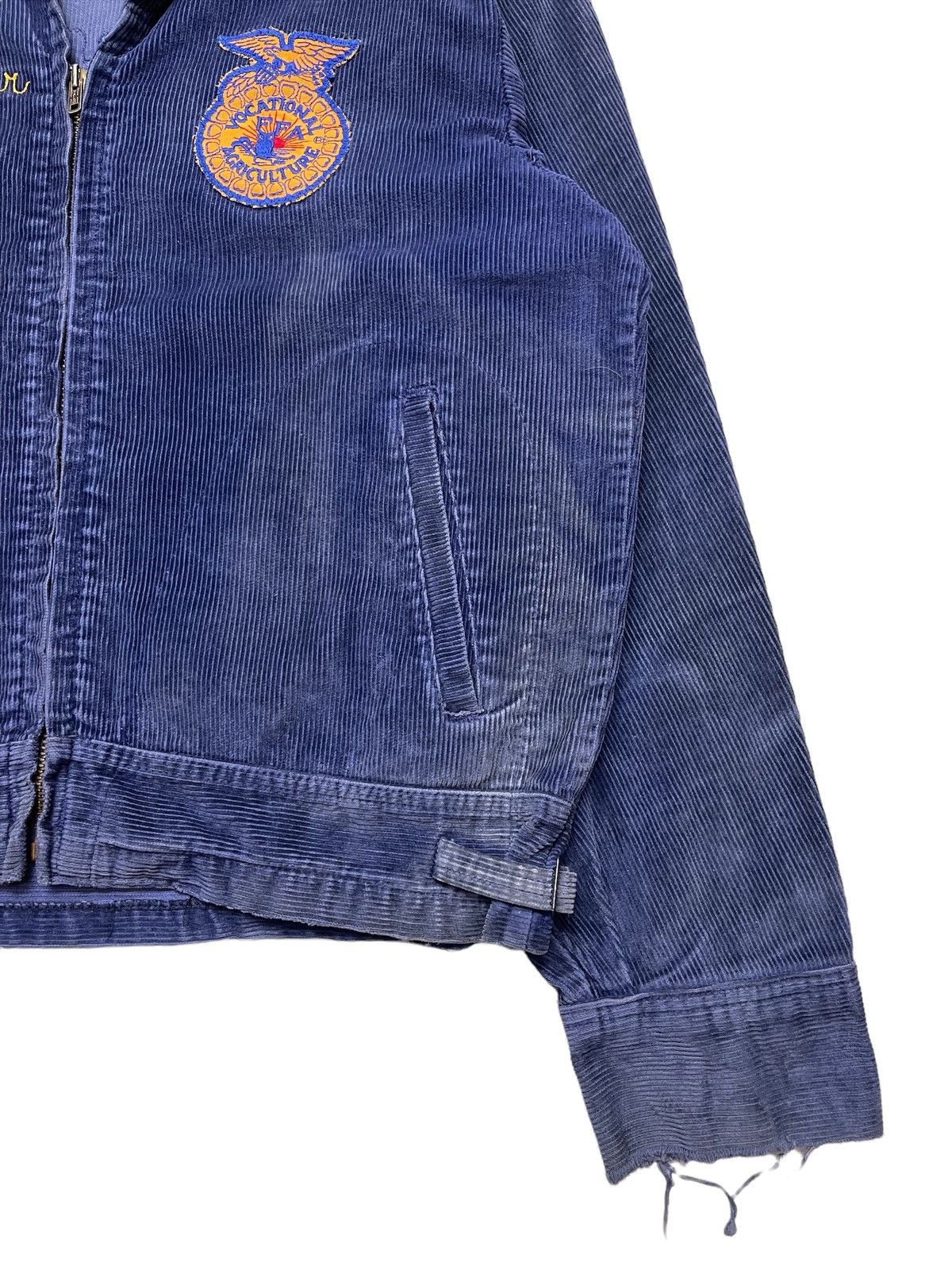 Vintage 70s FFA National Agriculture Distressed Sunfaded Jacket Size US M / EU 48-50 / 2 - 7 Thumbnail