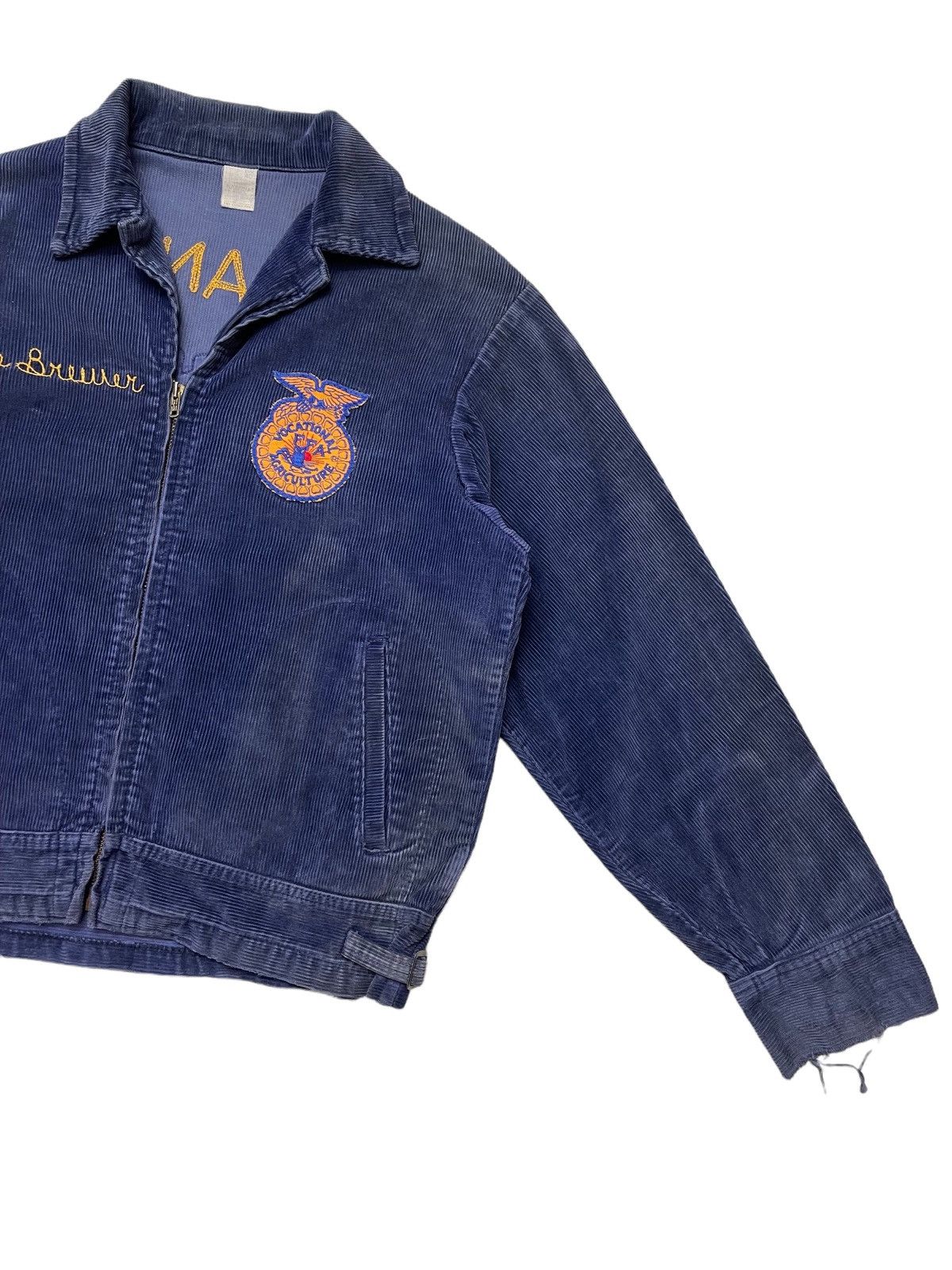 Vintage 70s FFA National Agriculture Distressed Sunfaded Jacket Size US M / EU 48-50 / 2 - 10 Thumbnail