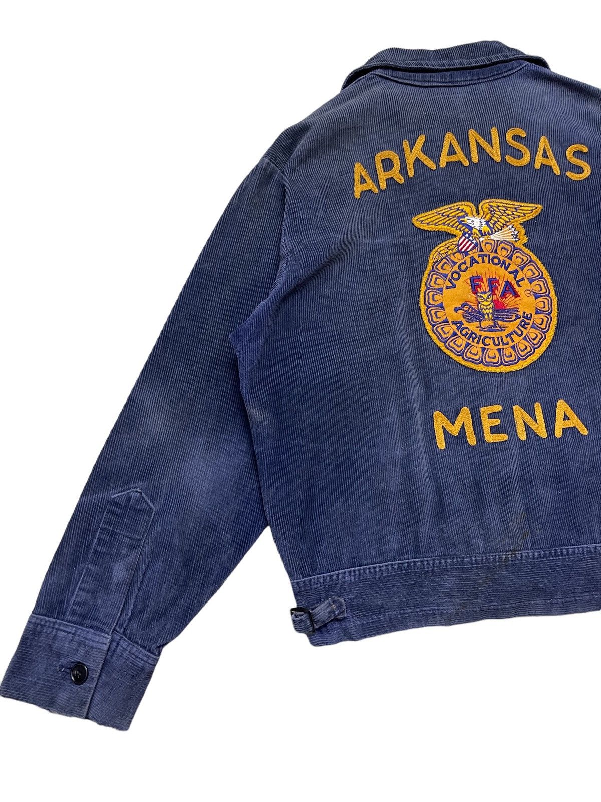 Vintage 70s FFA National Agriculture Distressed Sunfaded Jacket Size US M / EU 48-50 / 2 - 6 Thumbnail