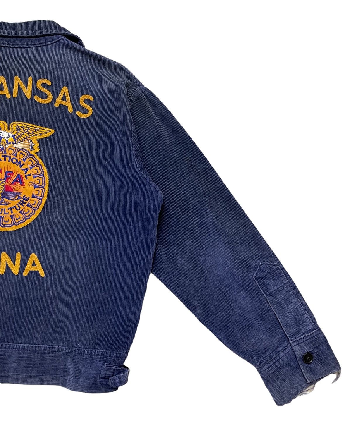 Vintage 70s FFA National Agriculture Distressed Sunfaded Jacket Size US M / EU 48-50 / 2 - 5 Thumbnail