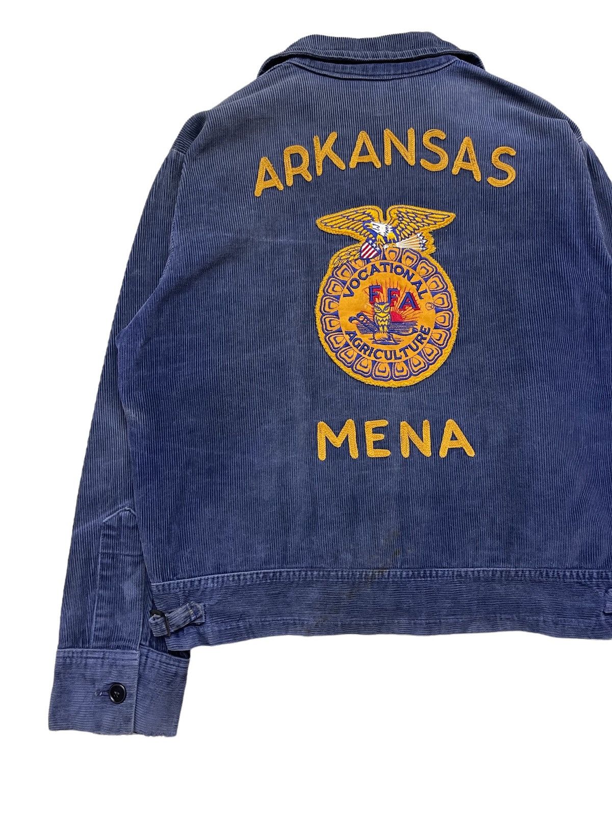Vintage 70s FFA National Agriculture Distressed Sunfaded Jacket Size US M / EU 48-50 / 2 - 4 Thumbnail