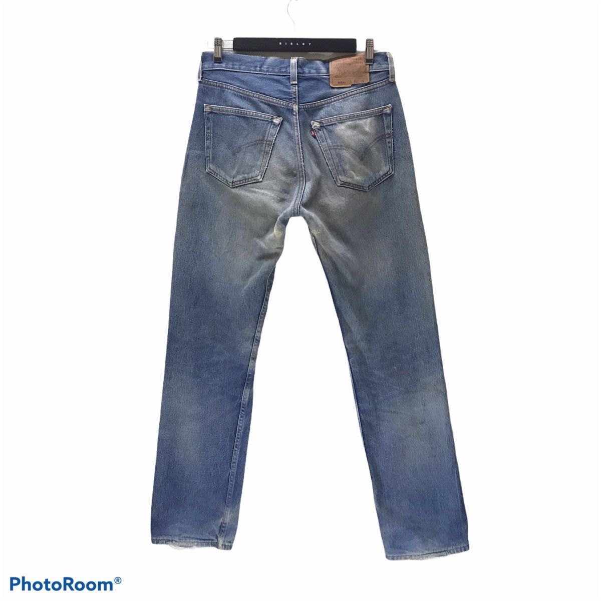 Levi's Vintage 90s Levis 501xx Distressed Denim Nice Faded Size US 32 / EU 48 - 2 Thumbnail