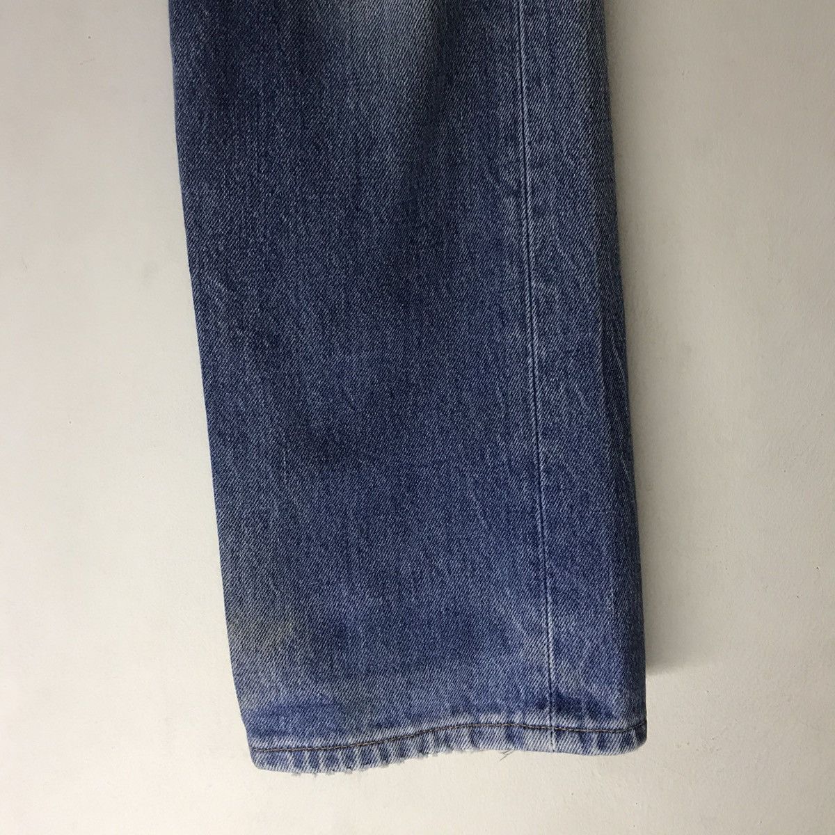 Levi's Vintage 90s Levis 501xx Distressed Denim Nice Faded Size US 32 / EU 48 - 9 Thumbnail