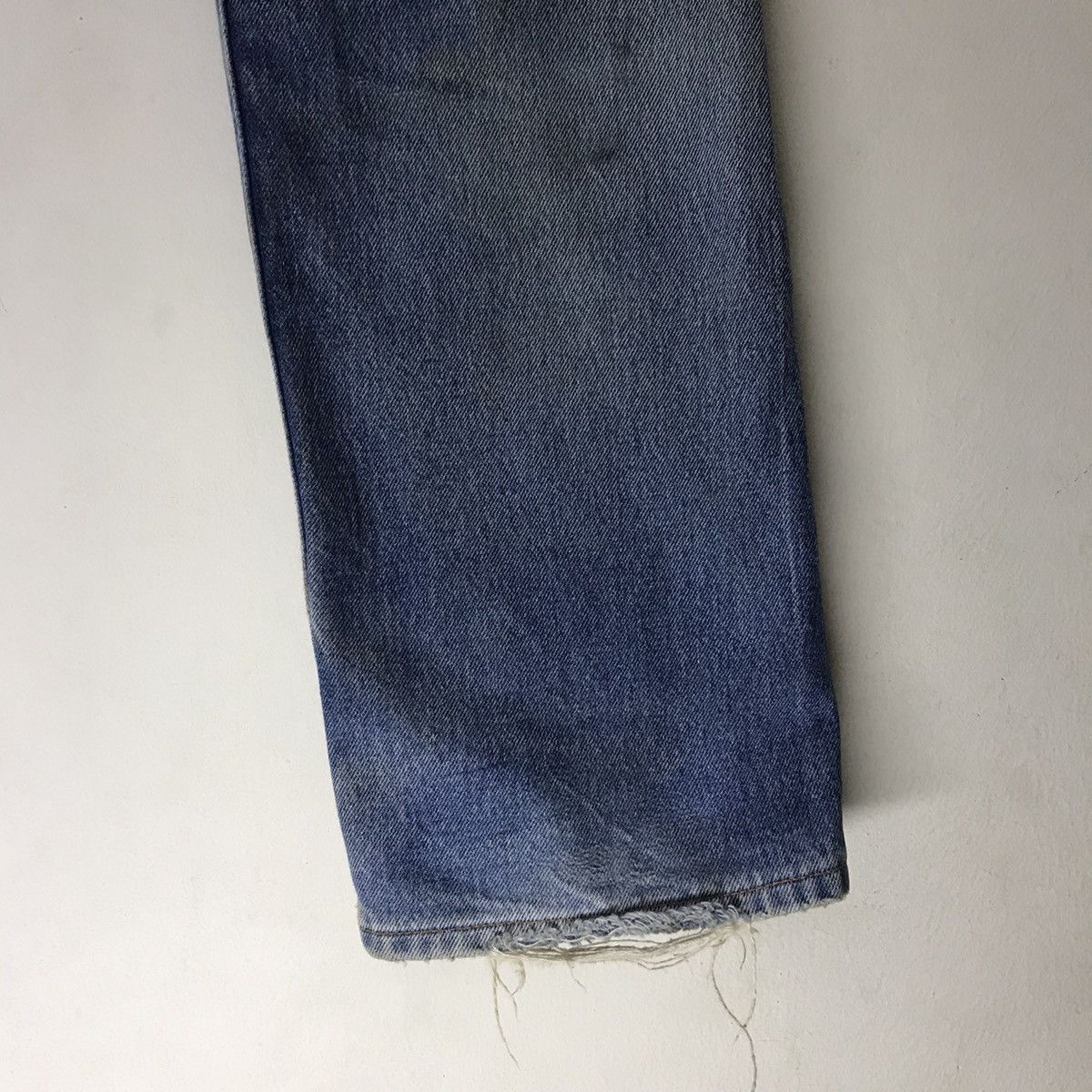 Levi's Vintage 90s Levis 501xx Distressed Denim Nice Faded Size US 32 / EU 48 - 17 Thumbnail