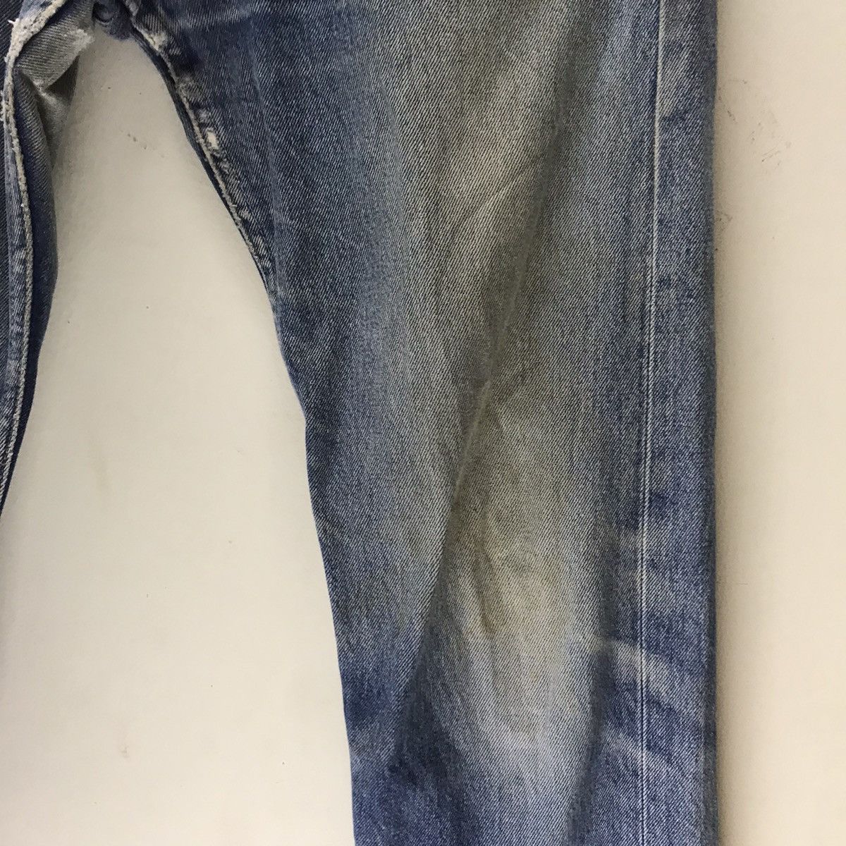 Levi's Vintage 90s Levis 501xx Distressed Denim Nice Faded Size US 32 / EU 48 - 7 Thumbnail