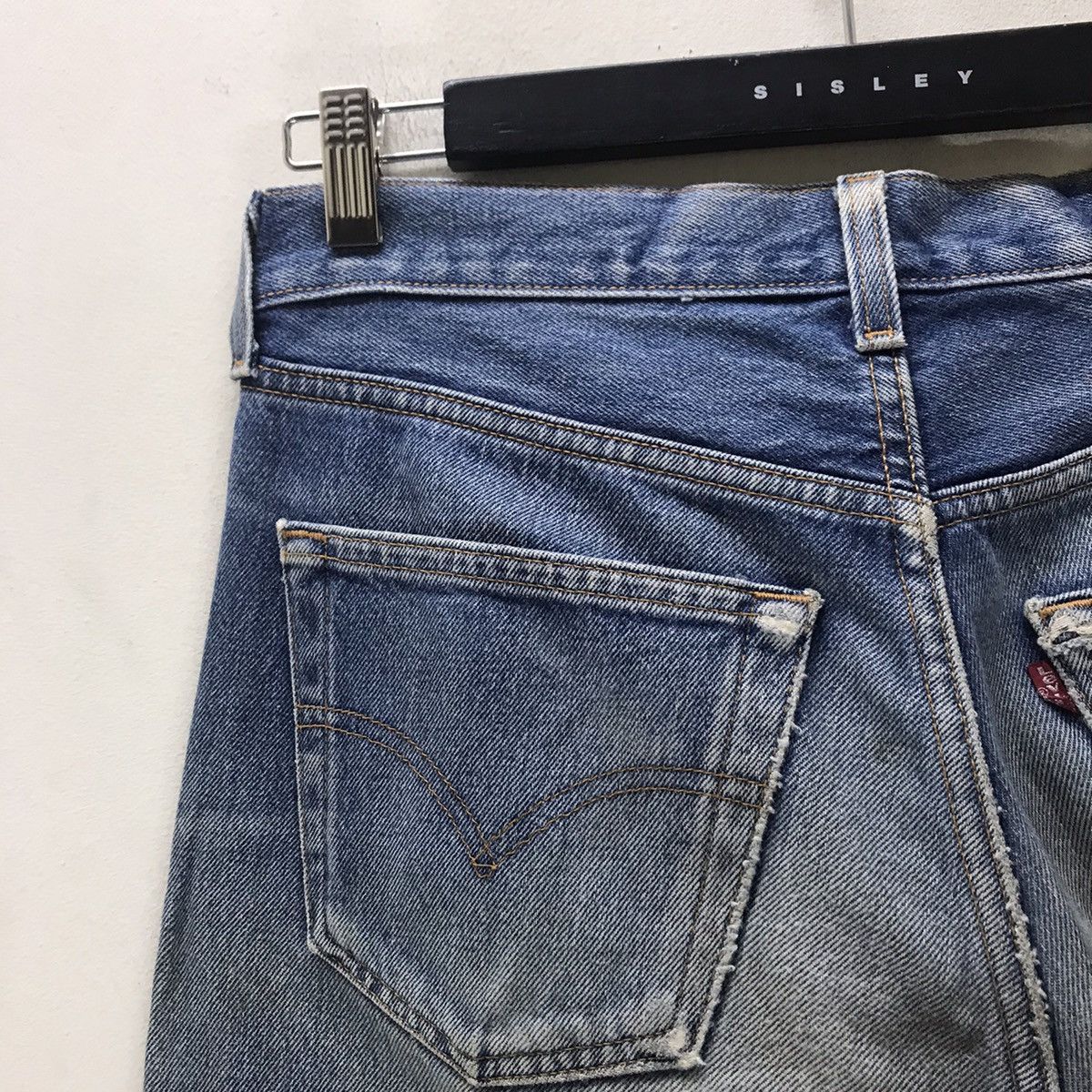 Levi's Vintage 90s Levis 501xx Distressed Denim Nice Faded Size US 32 / EU 48 - 12 Thumbnail