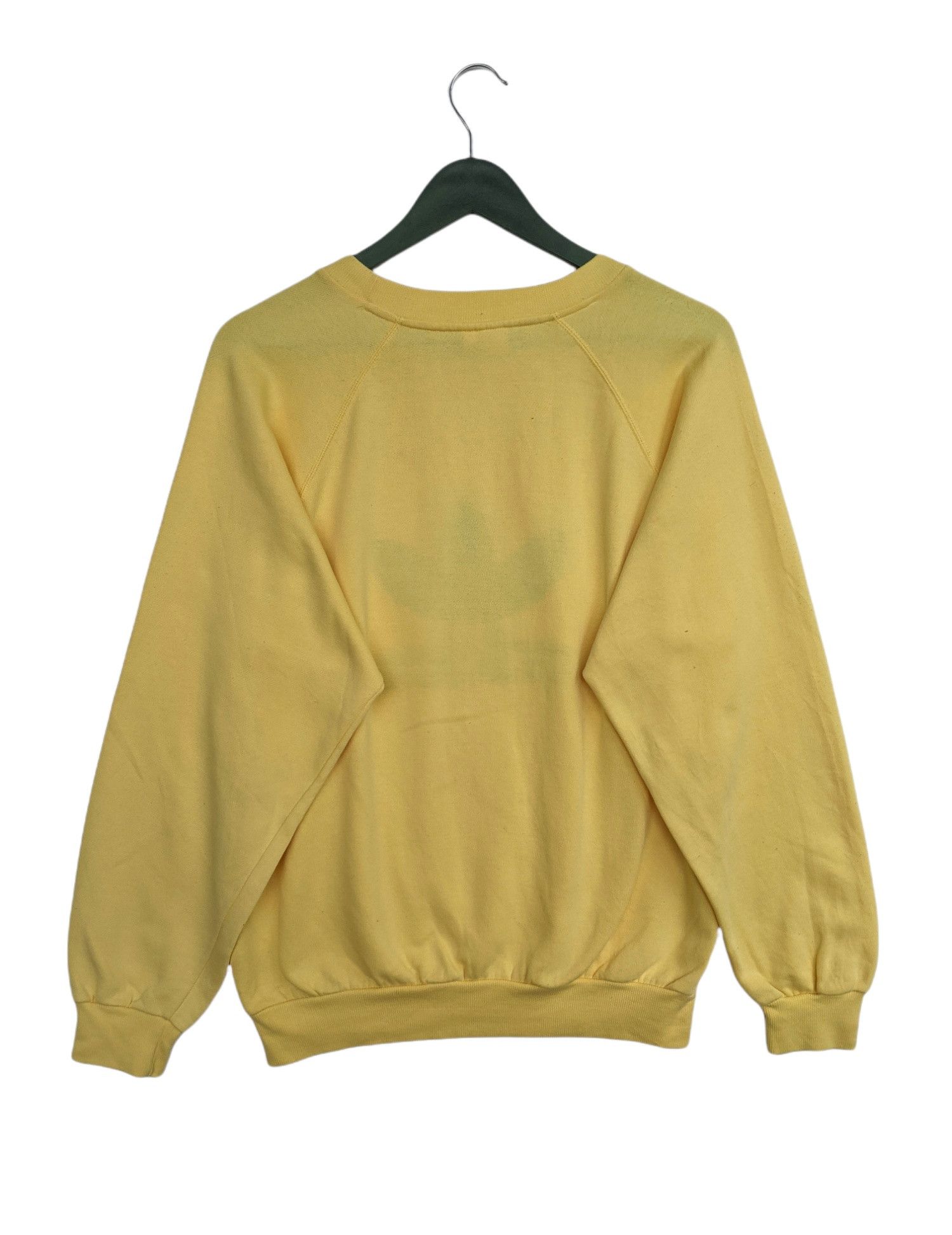 80s〜 adidas sweatshirt trefoil DESCENTE Adidas × Descente × Vintage Adidas club trefoil sweatshirt