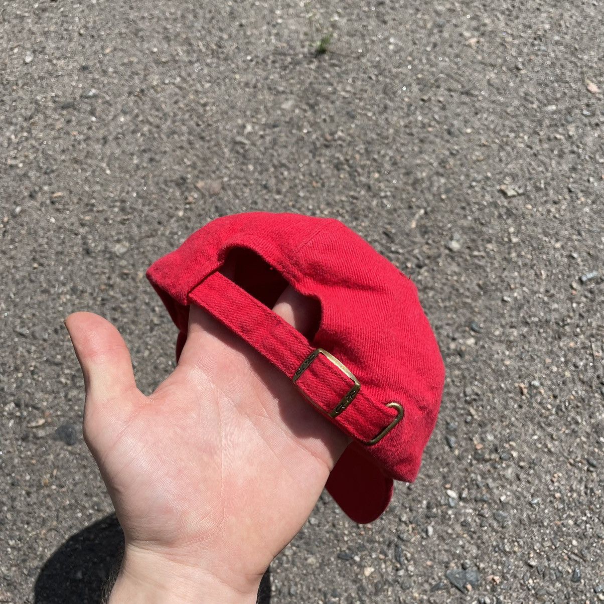 Vintage Vintage 90s Red Toxic Humor Cap Hat Streetwear Oversized OS Size ONE SIZE - 3 Thumbnail