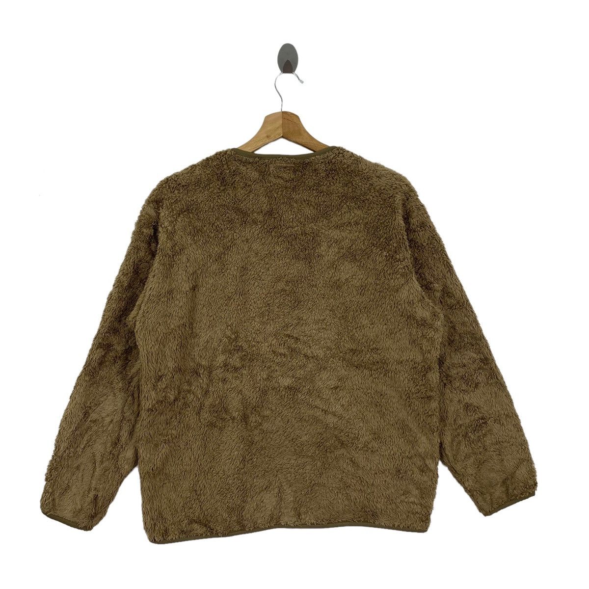 Engineered Garments × Uniqlo ENGINEERED GARMENTS UNIQLO Brown Sherpa Fleece Sweatshirt Size US M / EU 48-50 / 2 - 3 Thumbnail